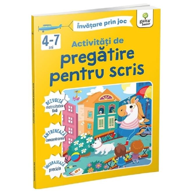 Activitati De Pregatire Pentru Scris. Invatare Prin Joc 4-7 Ani Novels & Short Stories