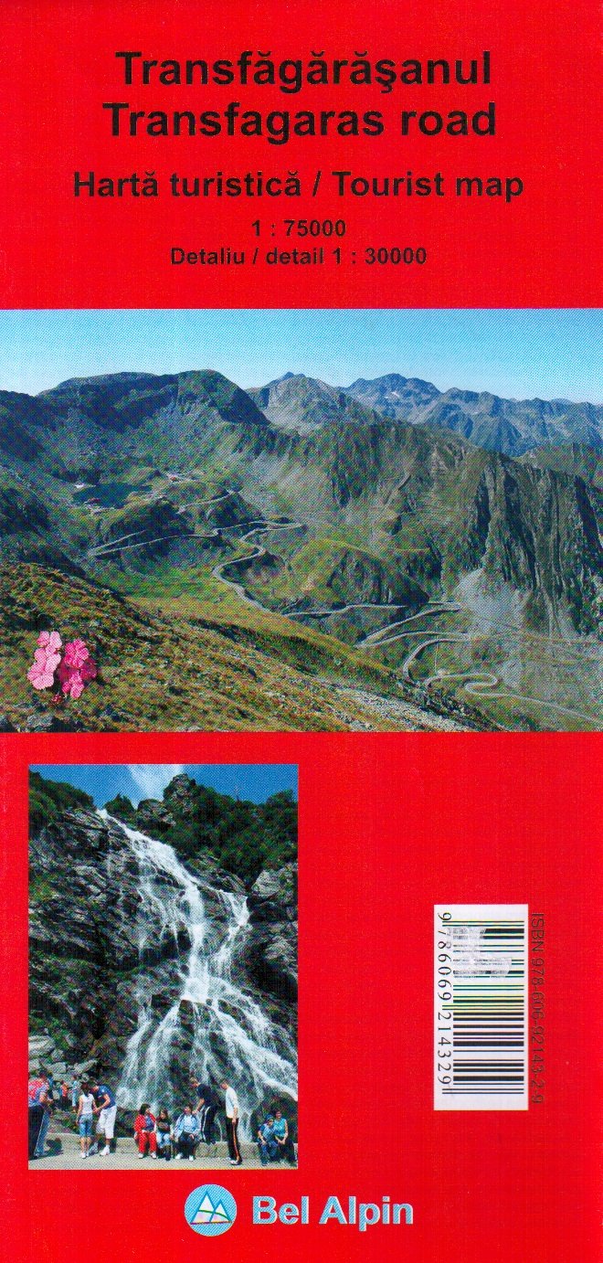 Product Image: Transfagaras road and tourist map 1:75,000