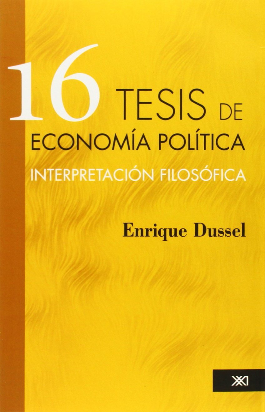 16 Tesis De Economia Politica Books