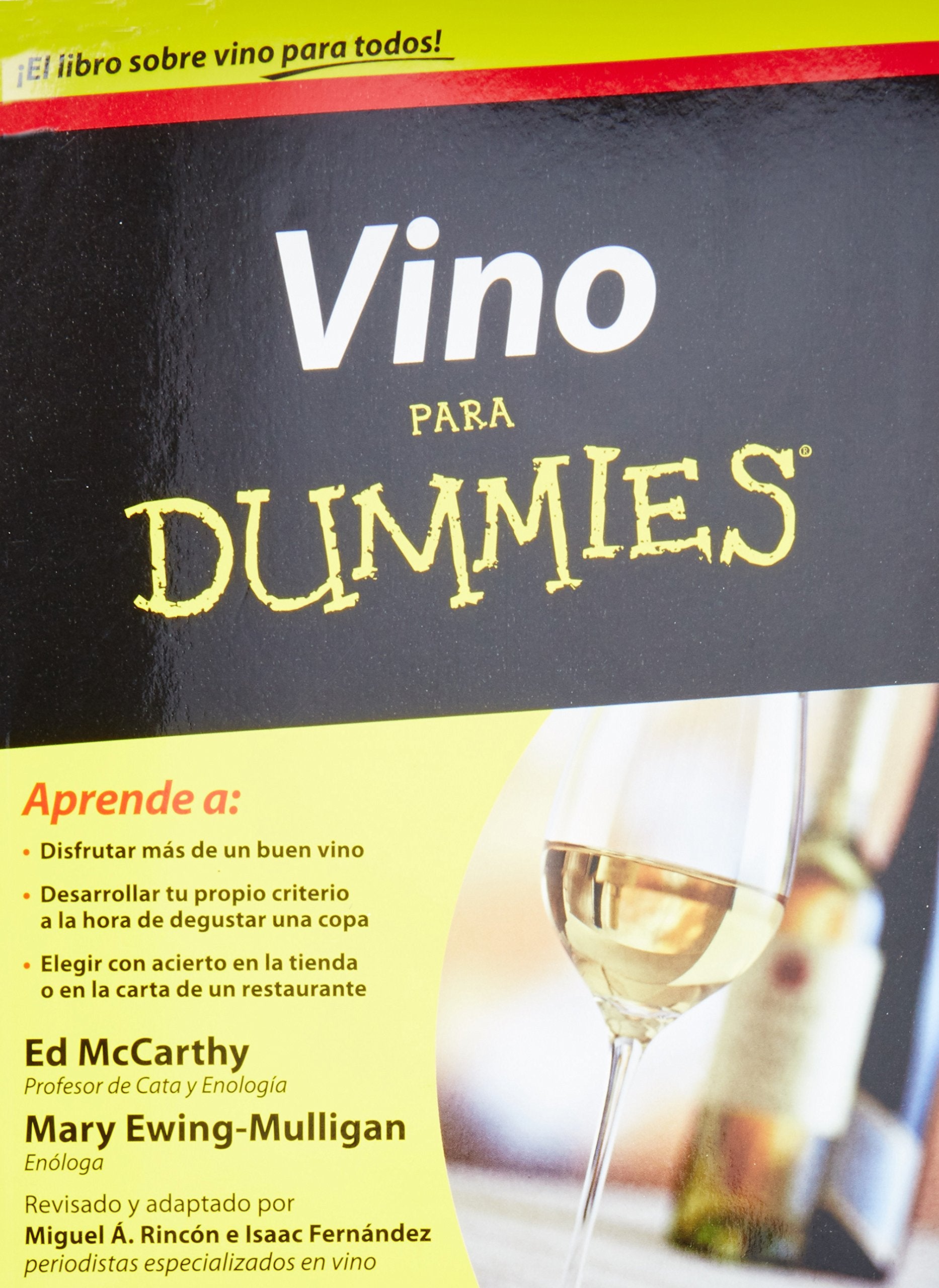 Vino para Dummies / Wine For Dummies Learning & Reference