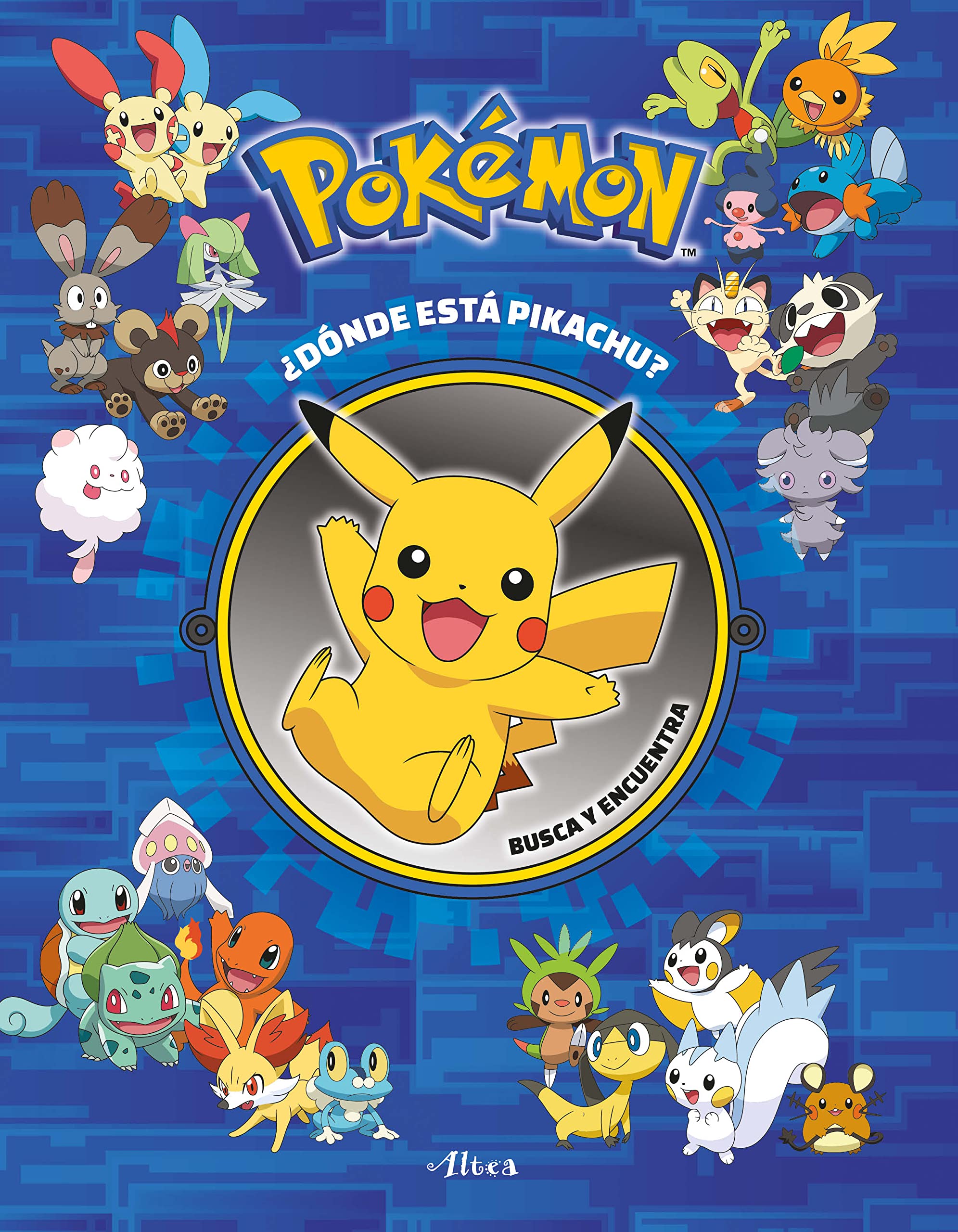 Pokémon Dónde está Pikachu?: Busca y encuentra / A Seek and Find Book (Colección Pokémon) Tiptoi & Games