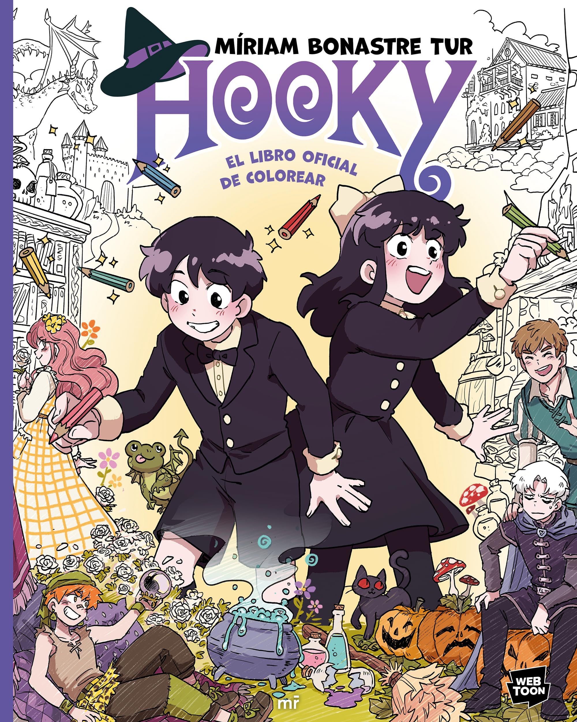 Hooky: El libro oficial de colorear (Cómic) / The Official Hooky Coloring Book (Comic Book) Manga