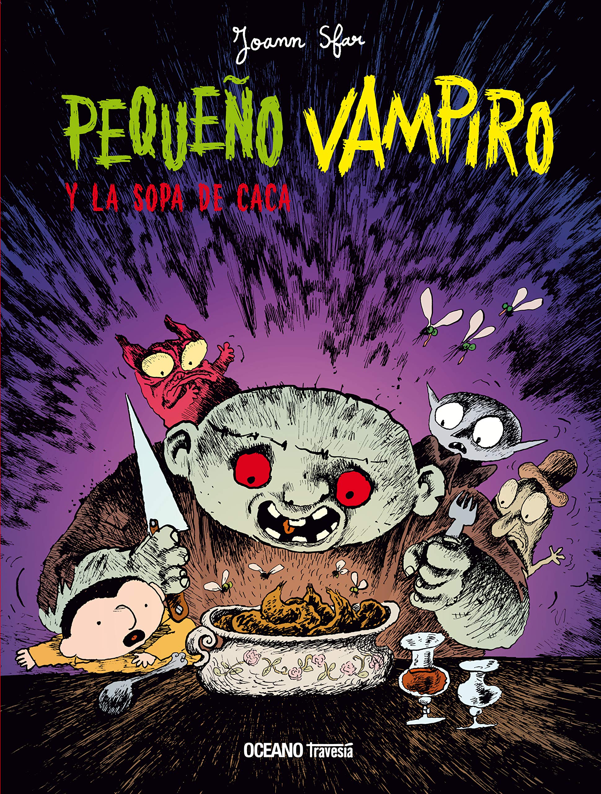 Pequeño Vampiro Y La Sopa de Caca (Historietas) Manga