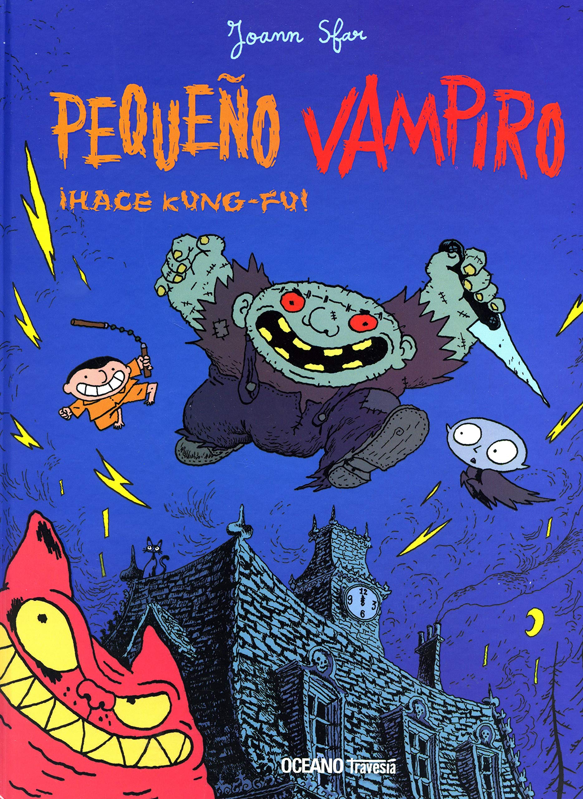 Pequeño Vampiro ¡hace kung-fu! (Historietas) Manga