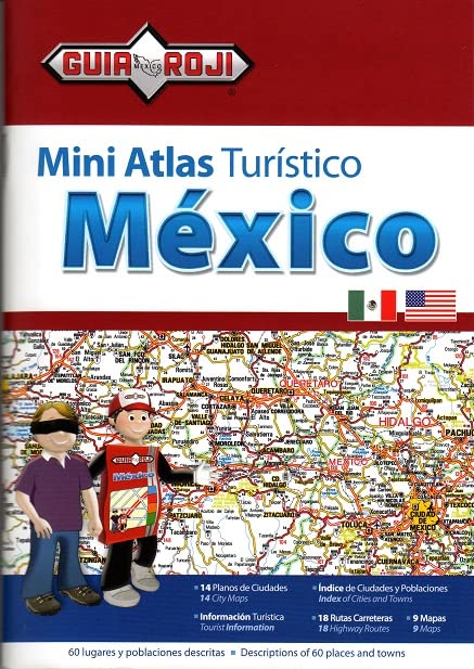Mini Tourist Atlas of Mexico (English and Spanish) (English and Spanish Edition) Books