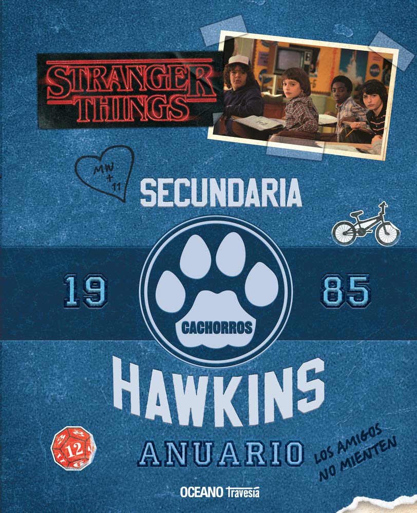 Anuario de Hawkins: Anuario 1985 (Hojea el libro Imprimir Stranger Things, 2) Manga