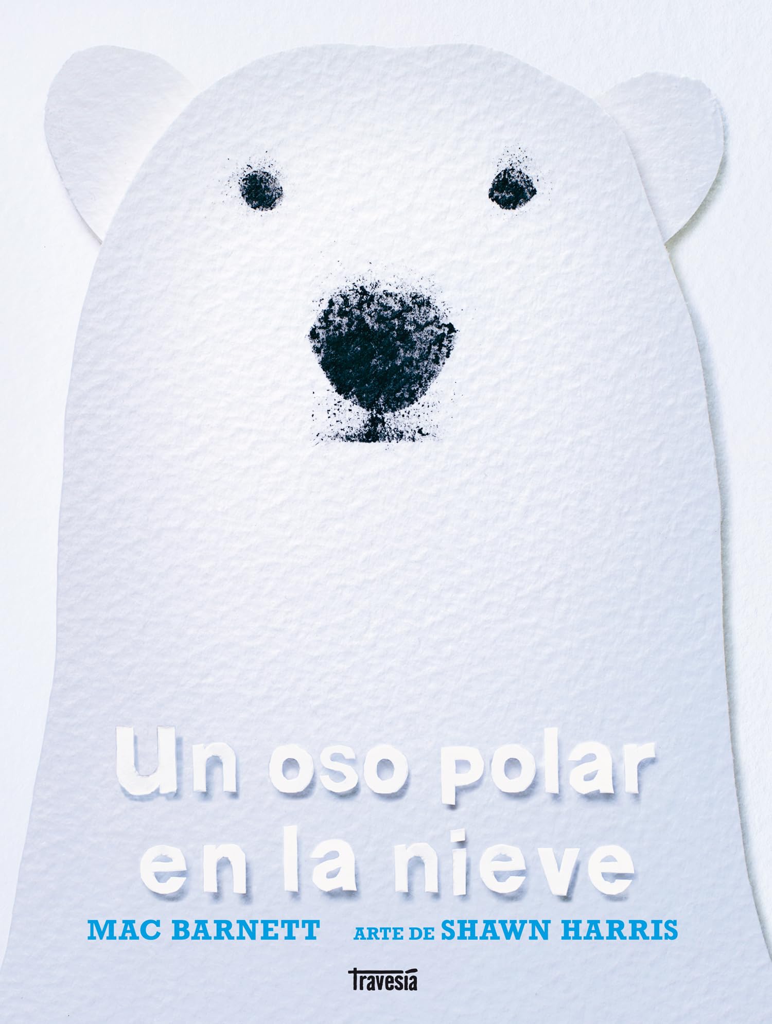 Un oso polar en la nieve book