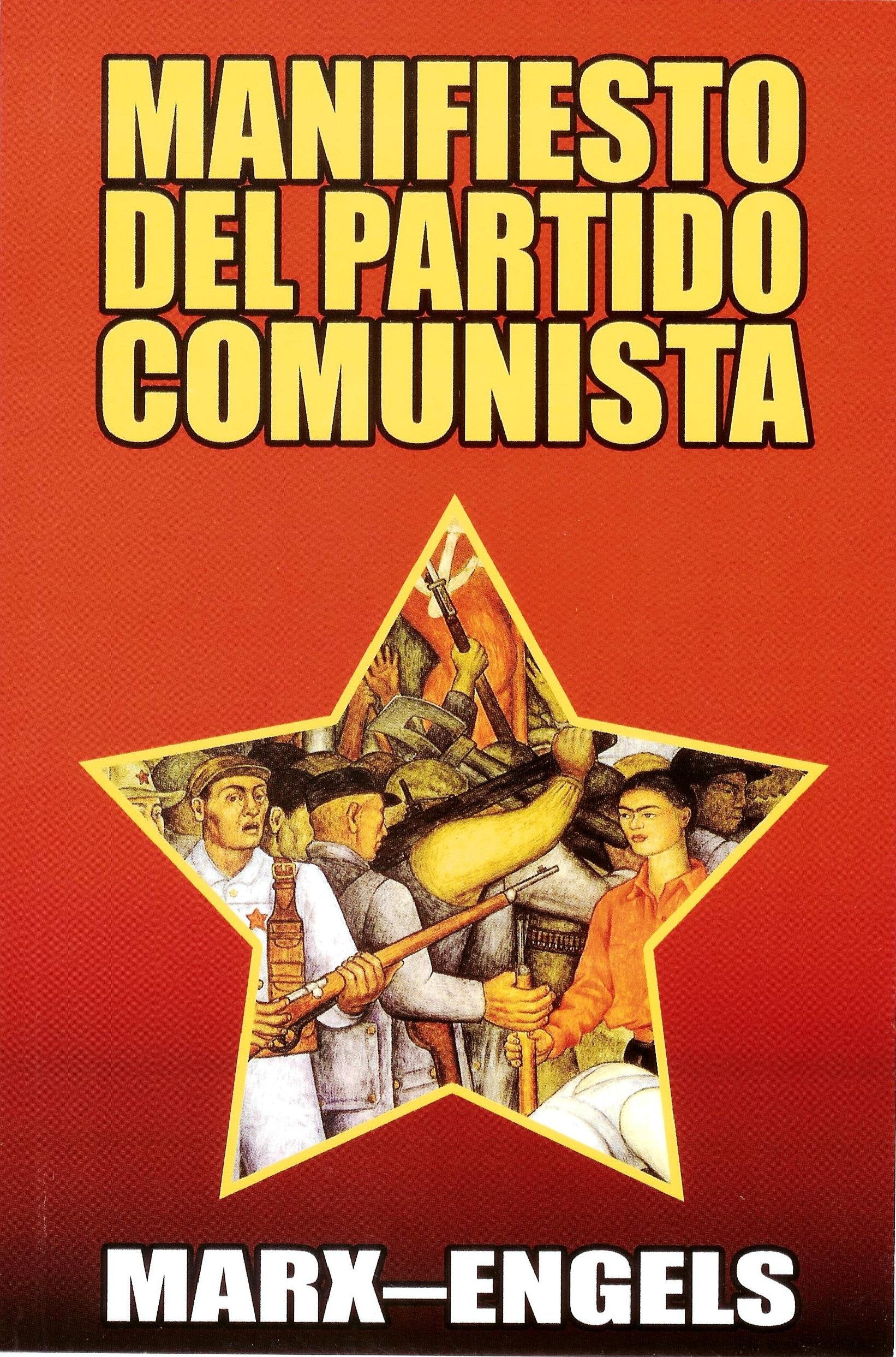 Manifiesto del partido comunista /Communist Party book