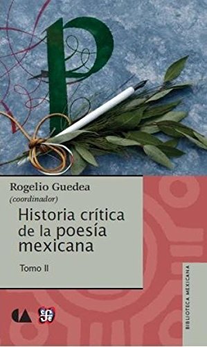 Historia crítica de la poesía mexicana (2) book