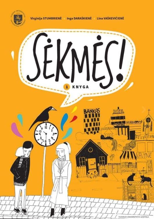 Sekmes! Vadovelis lietuviu kalbos A1 (Luzio) lygiui pasiekti, 1 ir 2 knyga Books