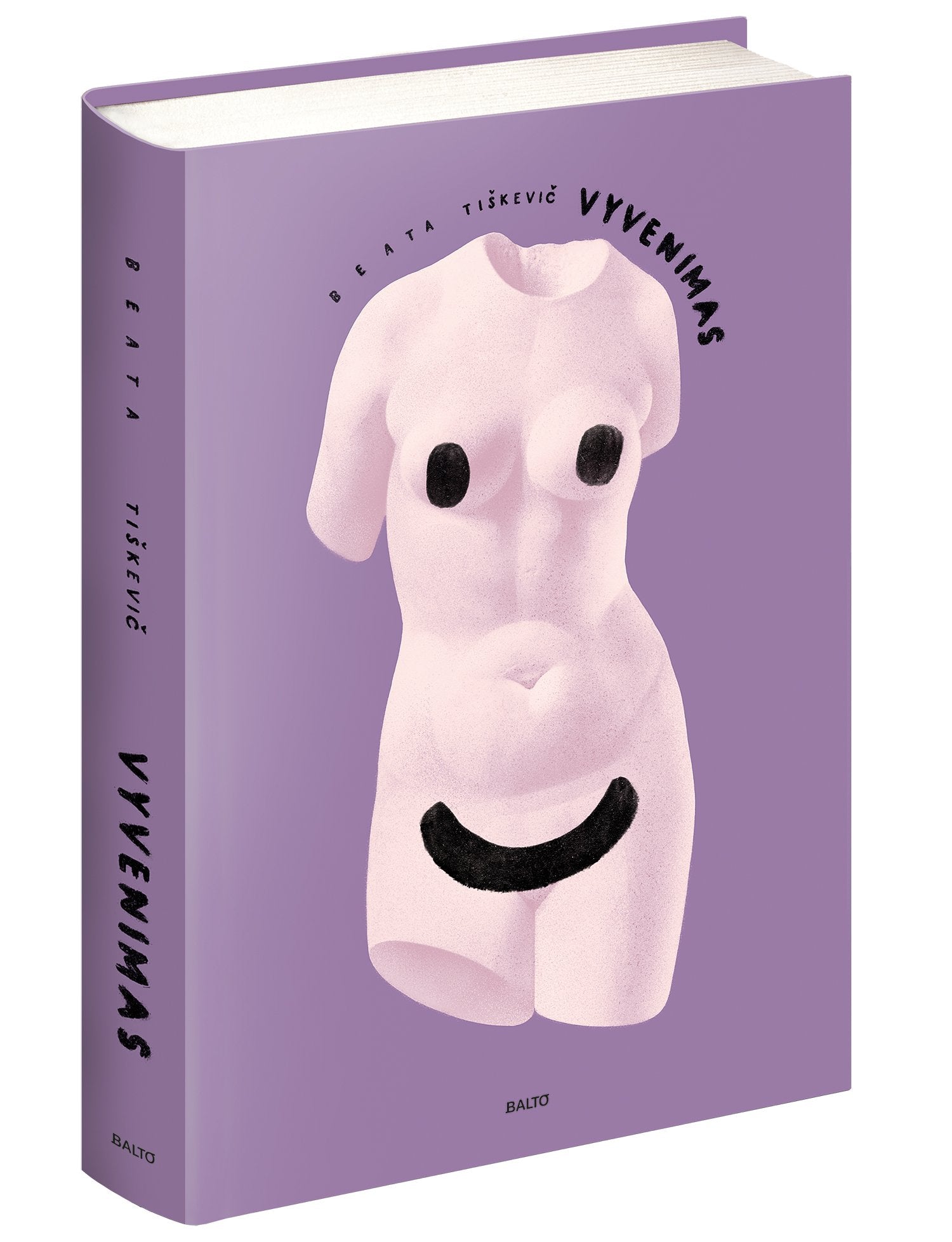 VYVENIMAS: pirmoji ir itin atvira Beatos Tiškevič knyga book
