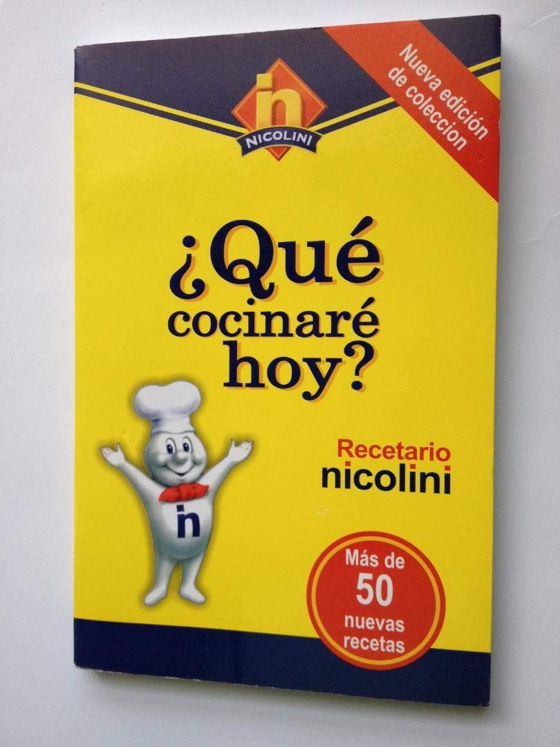 que cocinare hoy recetario nicolini book