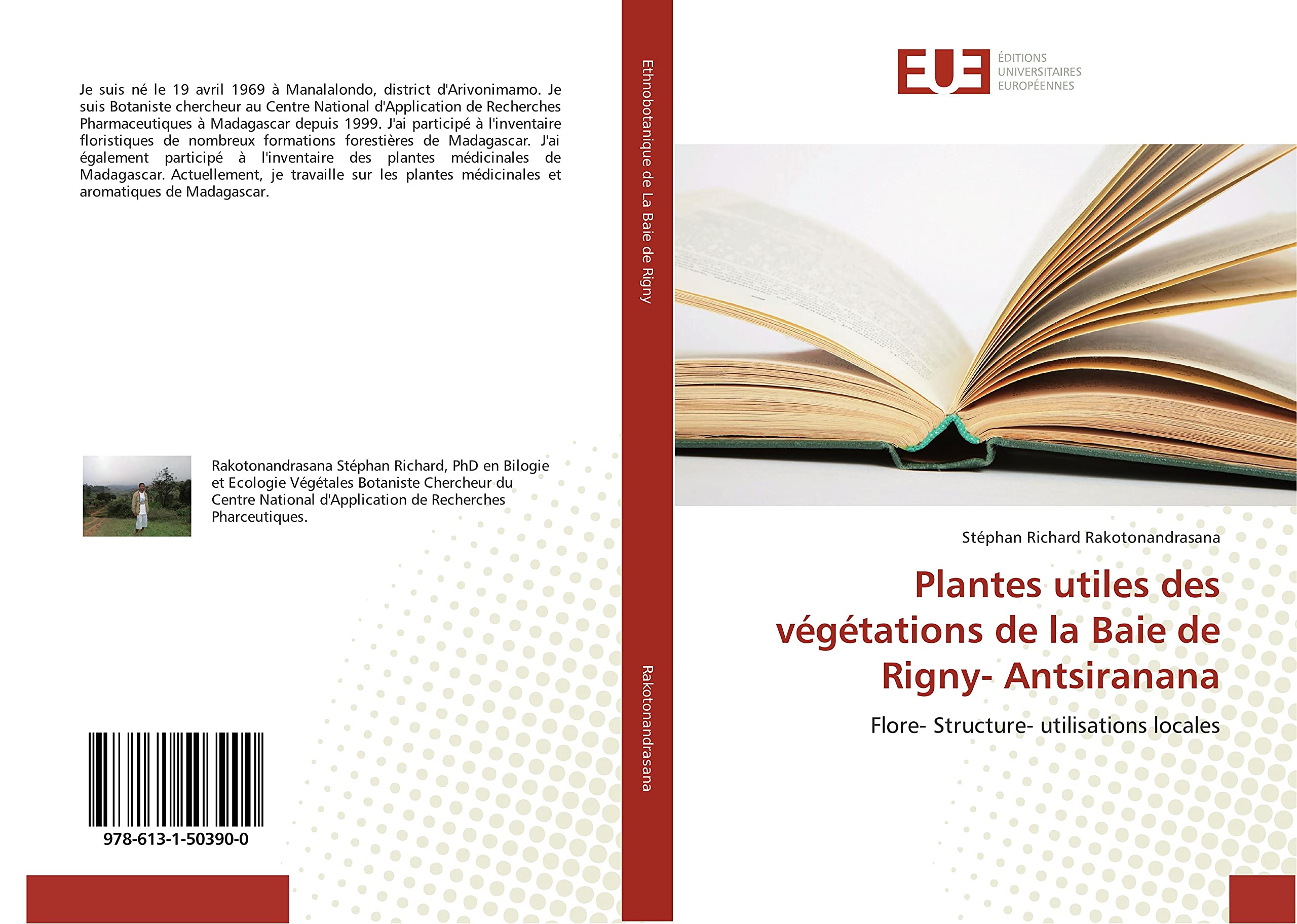 Plantes utiles des végétations de la Baie de Rigny- Antsiranana: Flore- Structure- utilisations locales book