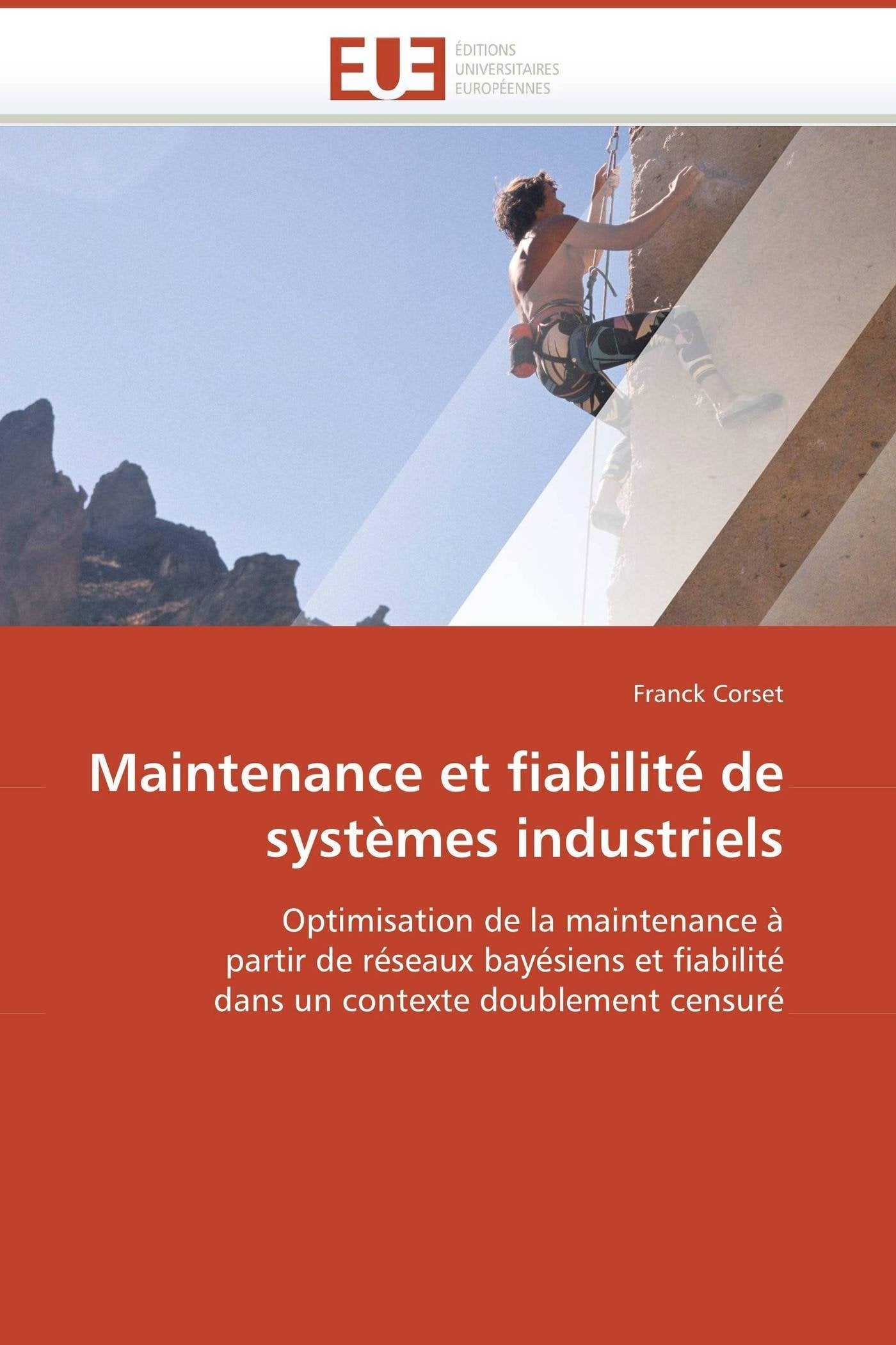 Maintenance et fiabilité de systèmes industriels: Optimisation de la maintenance à partir de réseaux bayésiens et fiabilité dans un contexte doublement censuré book