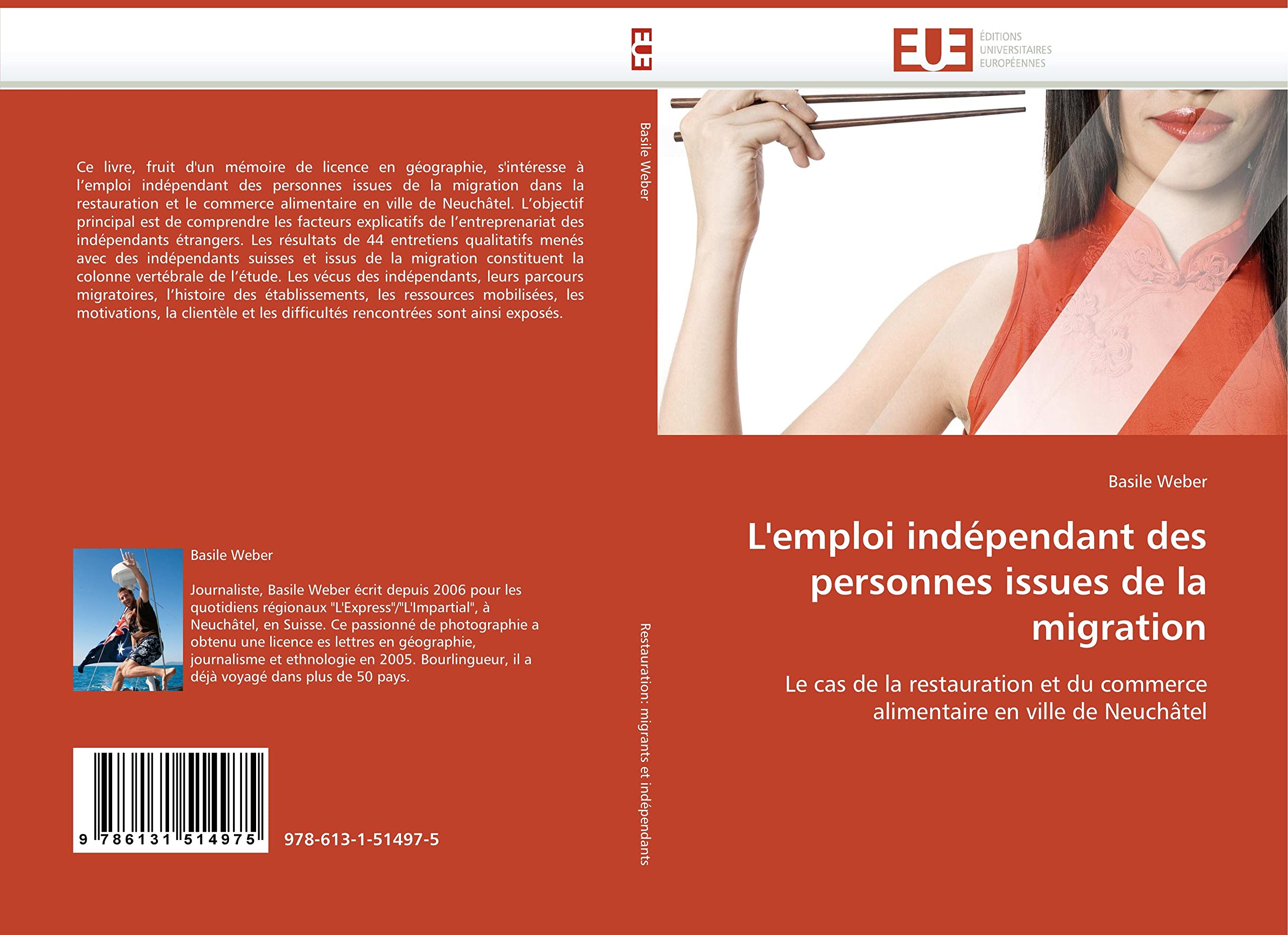 L''emploi indépendant des personnes issues de la migration: Le cas de la restauration et du commerce alimentaire en ville de Neuchâtel book