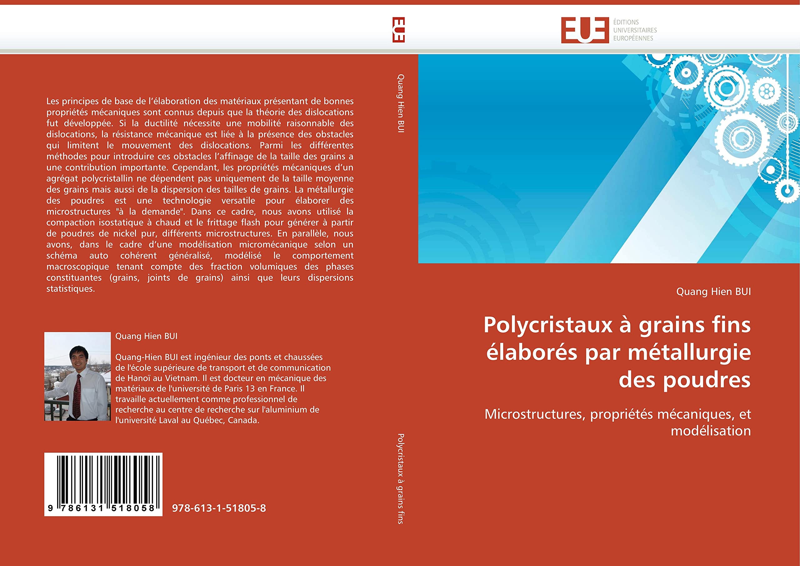 Polycristaux à grains fins élaborés par métallurgie des poudres book