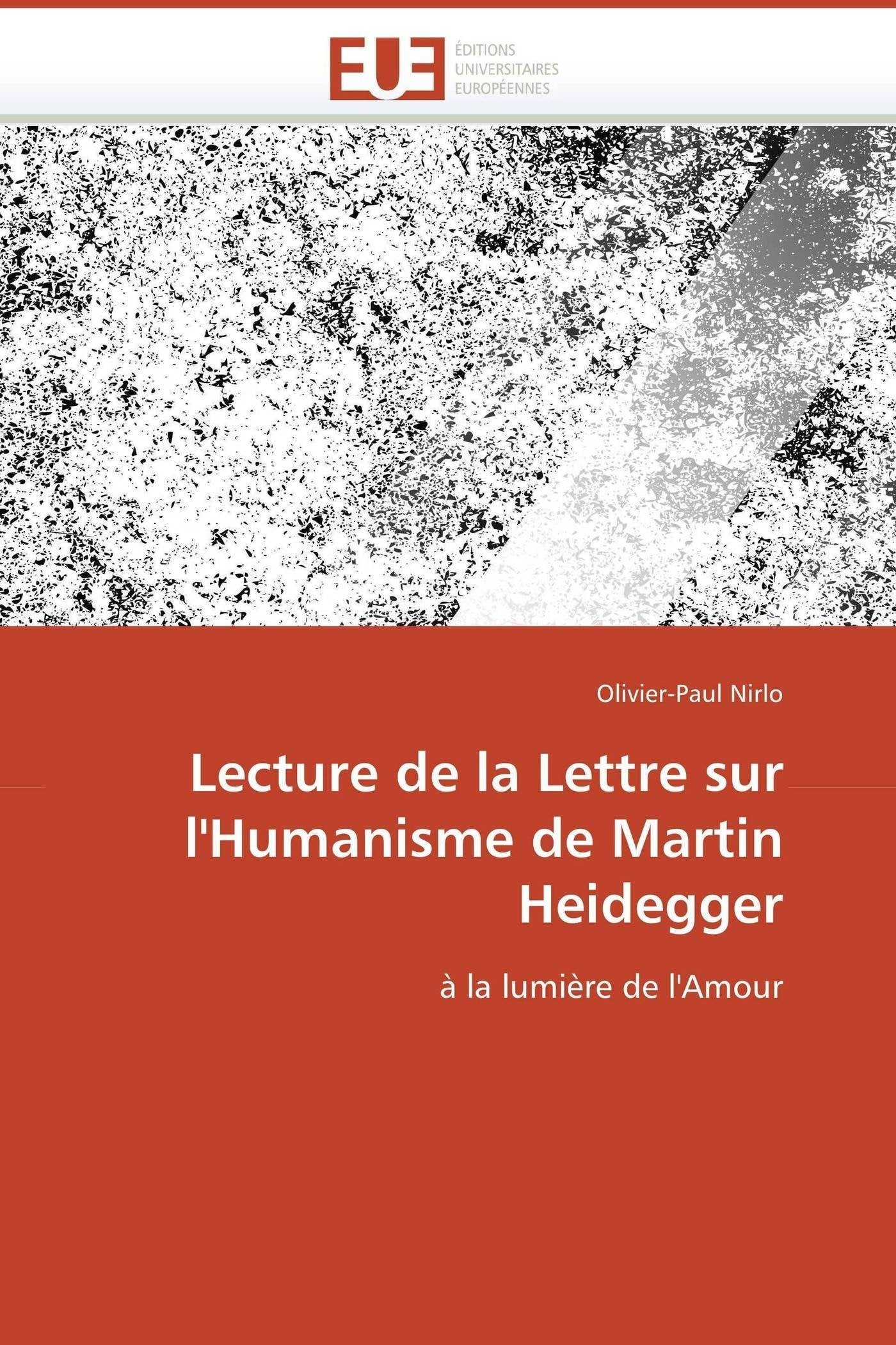 Lecture de la Lettre sur l'Humanisme de Martin Heidegger book
