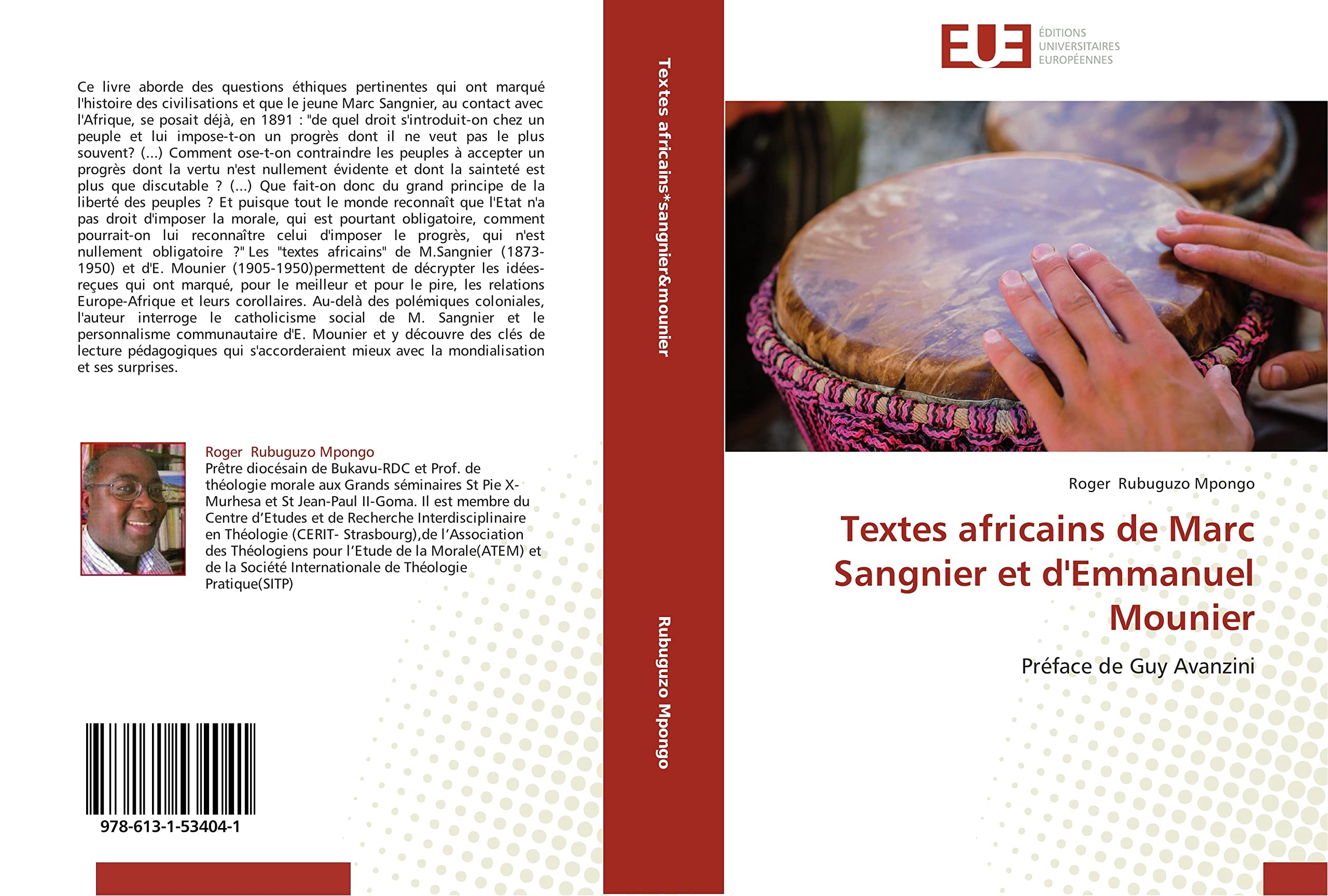 Textes africains de Marc Sangnier et d'Emmanuel Mounier: Préface de Guy Avanzini book