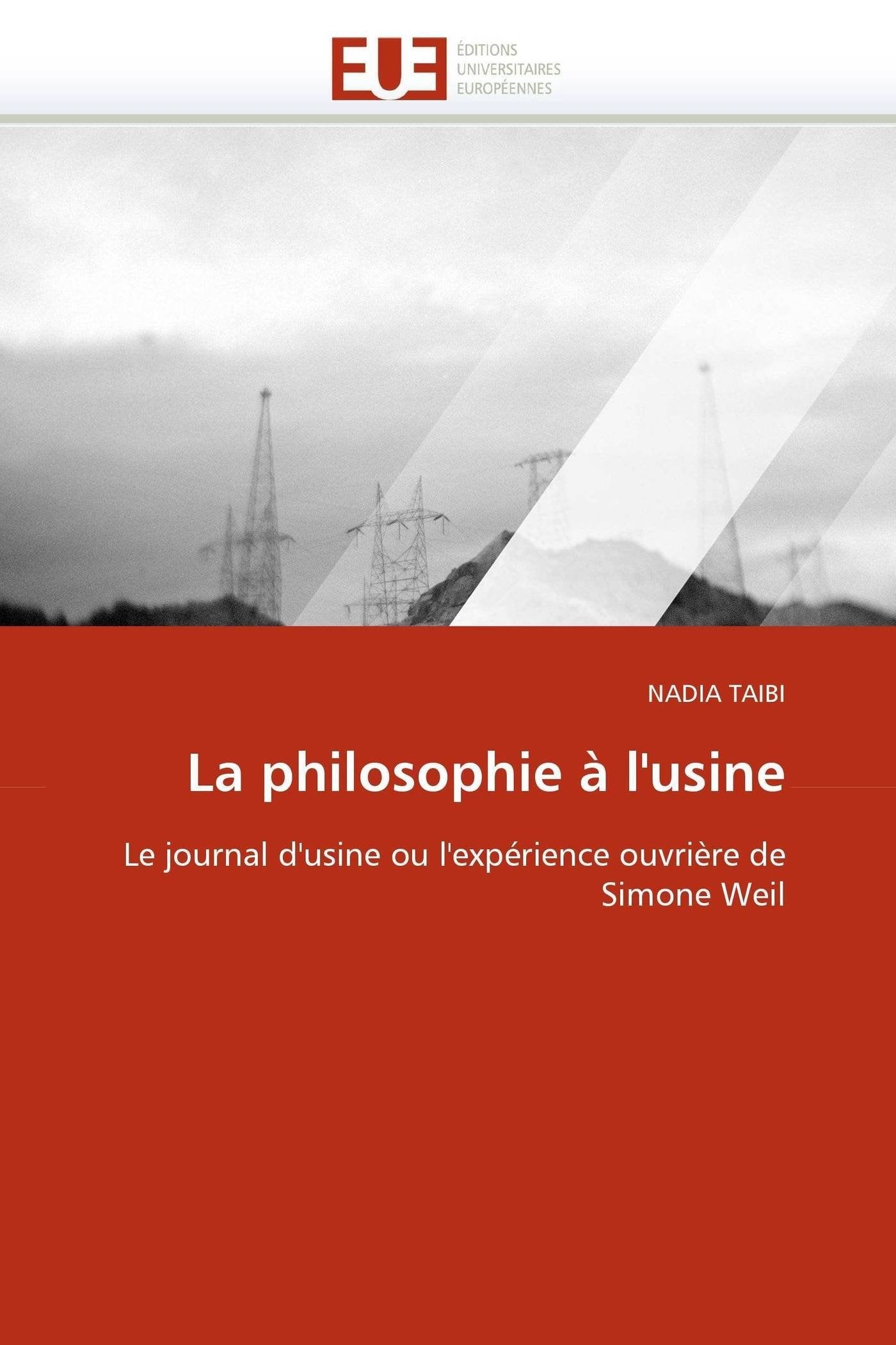 La philosophie à l'usine book