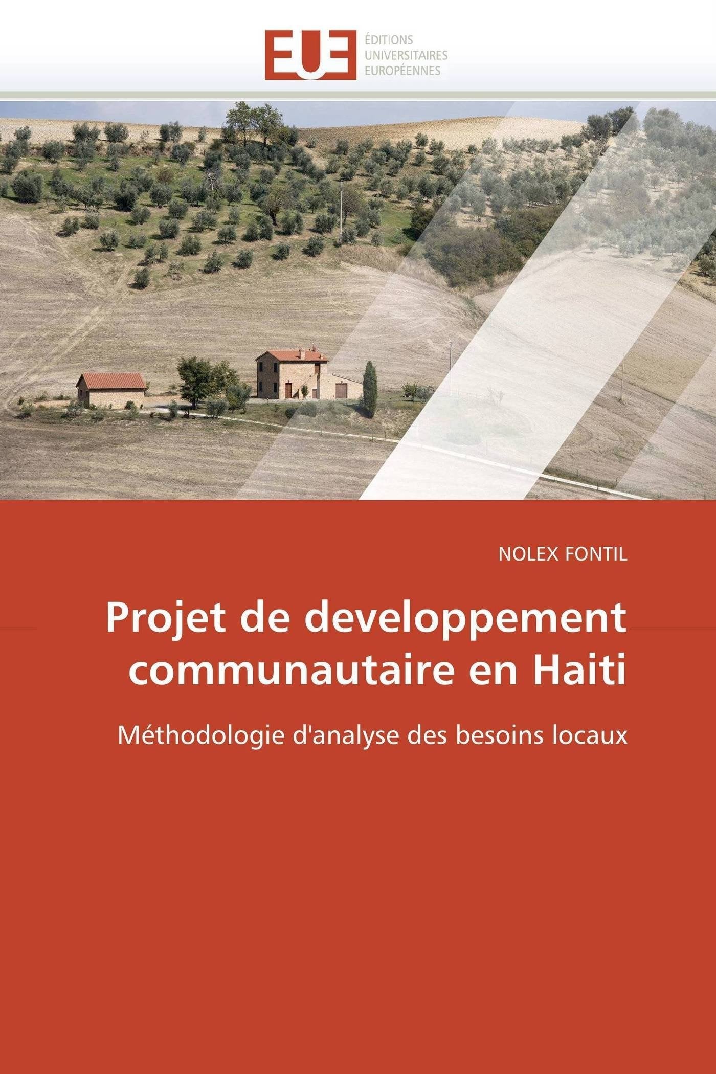Projet de developpement communautaire en haiti book