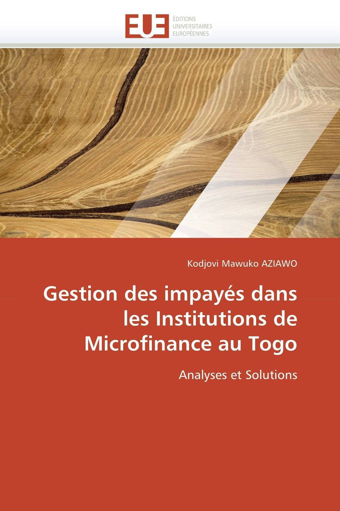Gestion des impayés dans les Institutions de Microfinance au Togo: Analyses et Solutions book