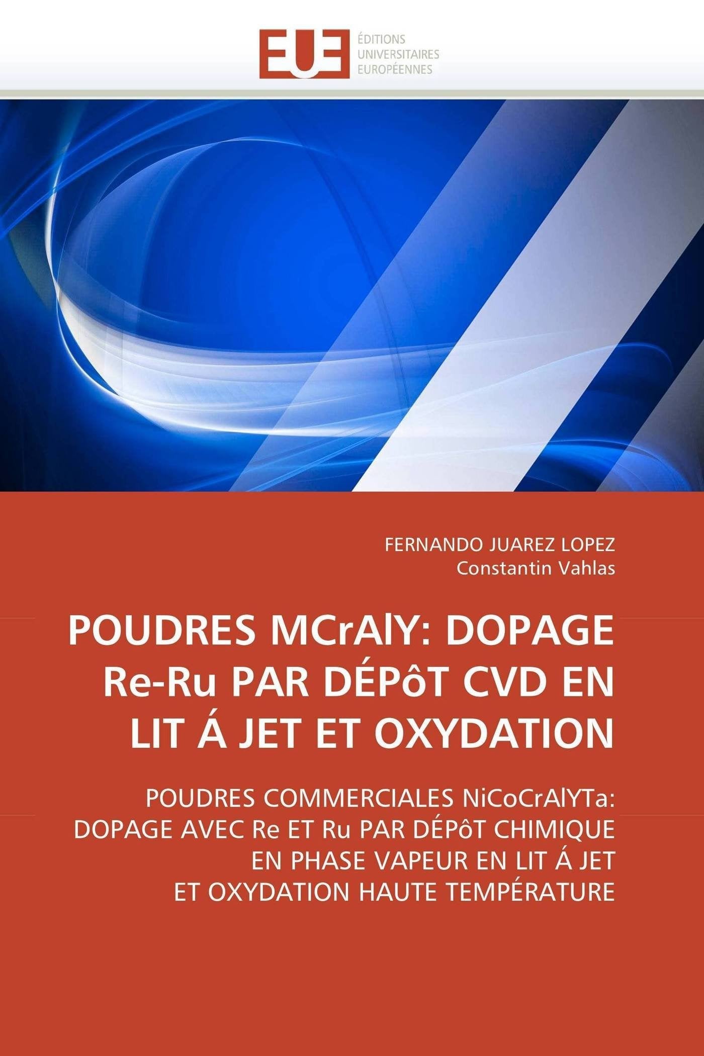 Poudres mcraly: dopage re-ru par dépôt cvd en lit á jet et oxydation book