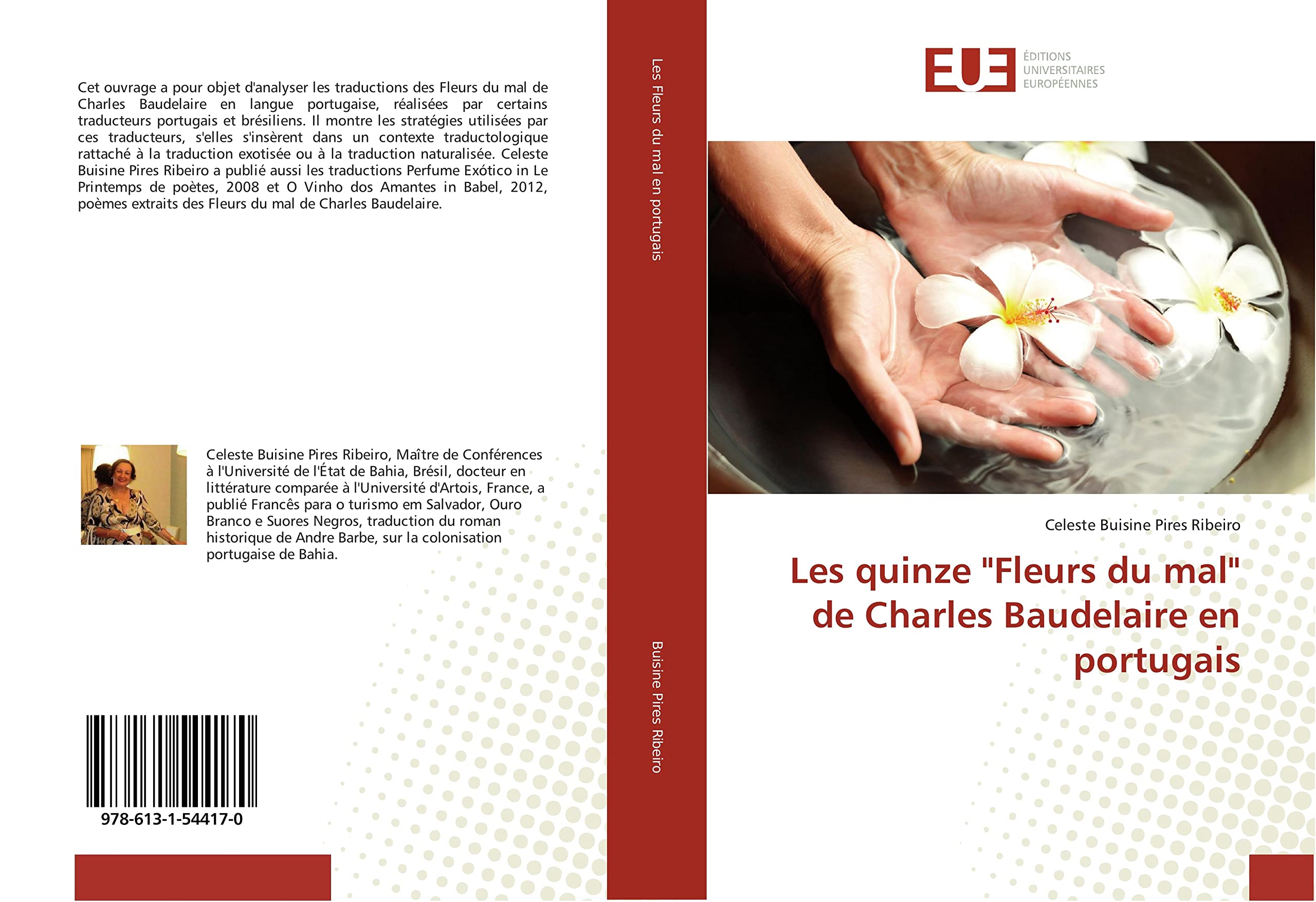Les quinze "Fleurs du mal" de Charles Baudelaire en portugais book