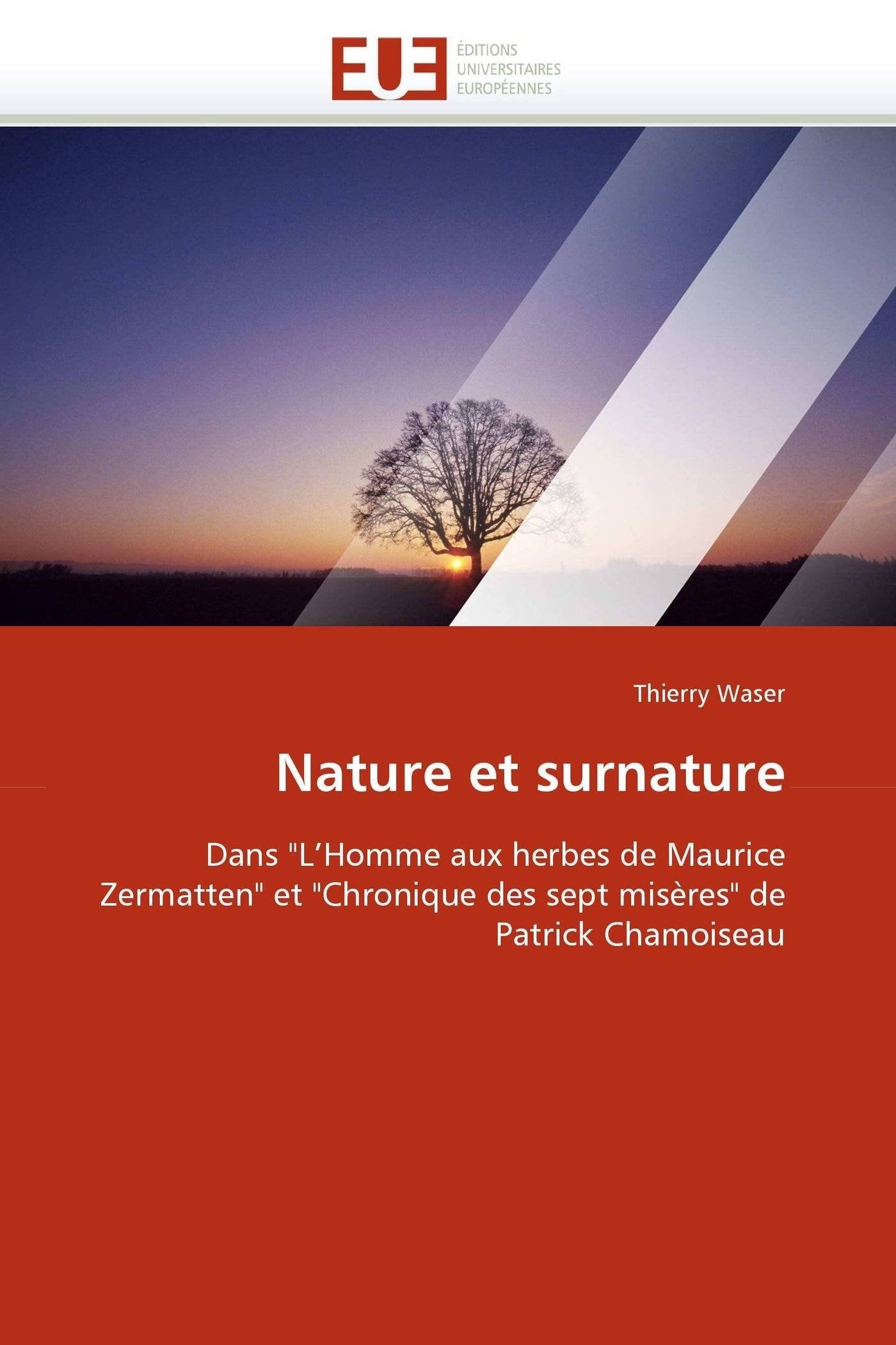 Nature et surnature: Dans "L'Homme aux herbes de Maurice Zermatten" et "Chronique des sept misères" de Patrick Chamoiseau book