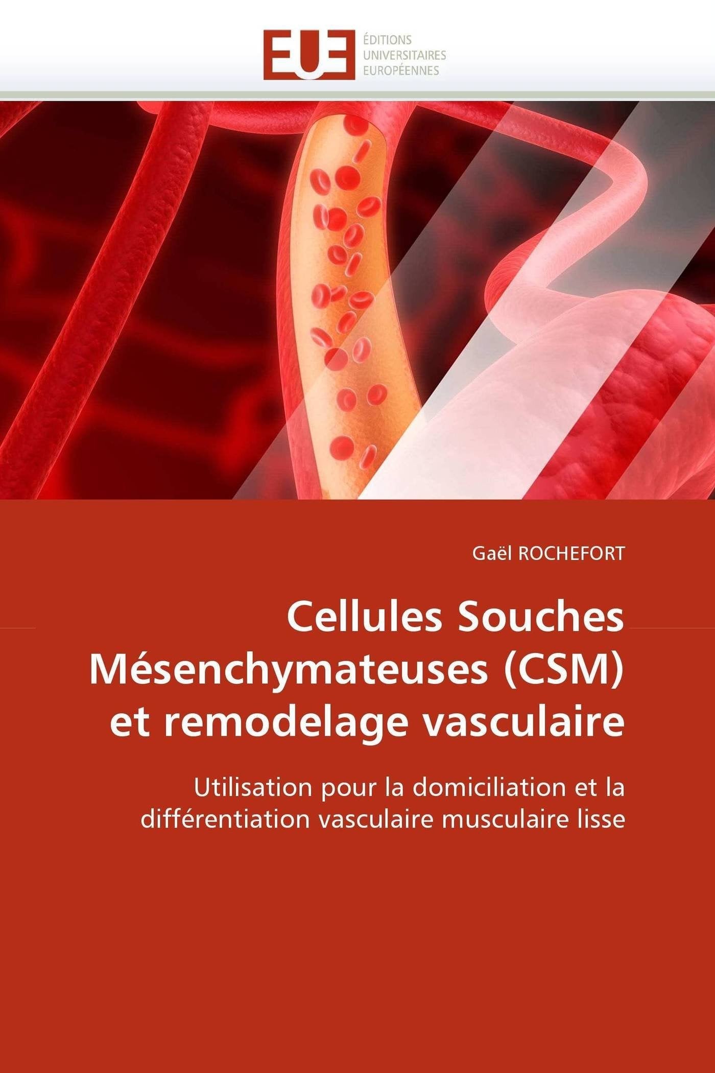 Cellules Souches Mésenchymateuses (CSM) et remodelage vasculaire: Utilisation pour la domiciliation et la différentiation vasculaire musculaire lisse book