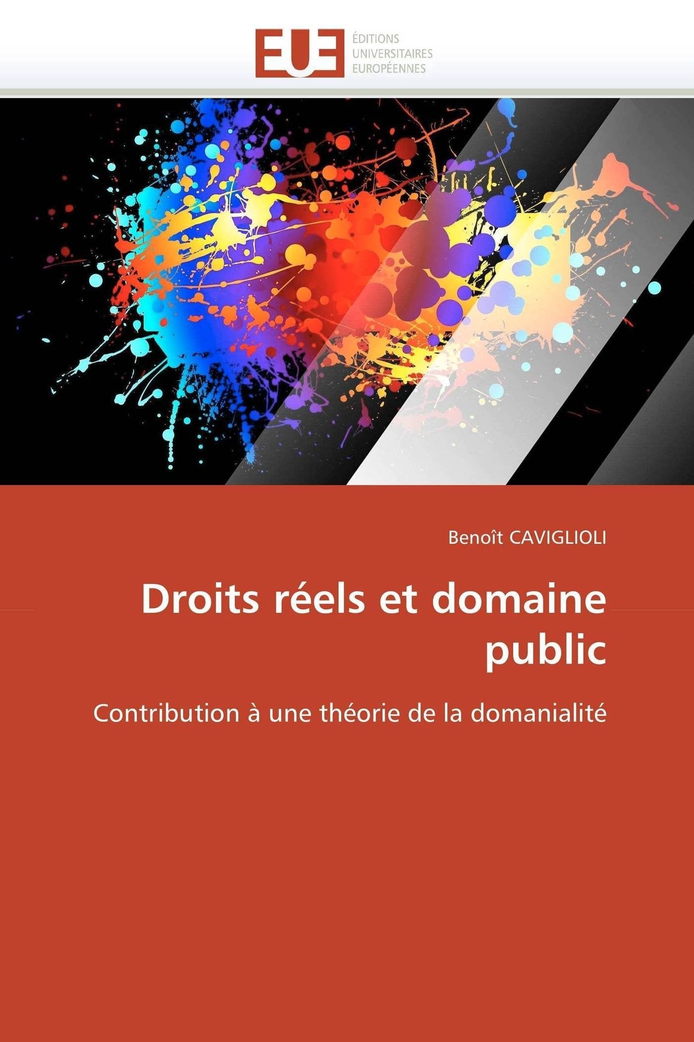 Droits réels et domaine public: Contribution à une théorie de la domanialité book