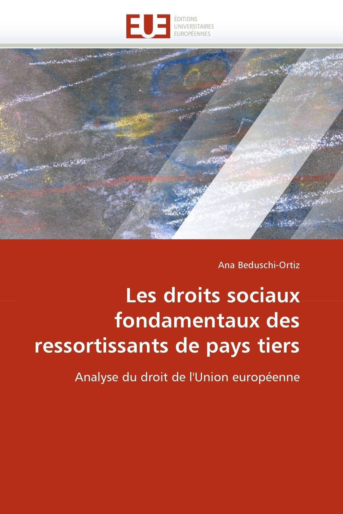 Les droits sociaux fondamentaux des ressortissants de pays tiers: Analyse du droit de l'Union européenne book