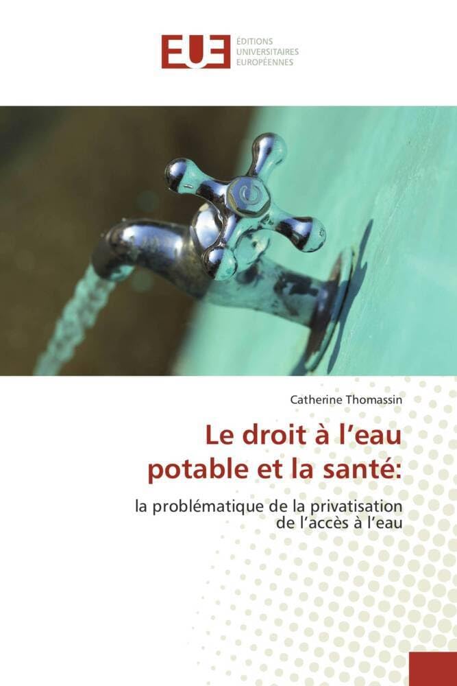 Le droit à l'eau potable et la santé:: la problématique de la privatisation de l'accès à l'eau book