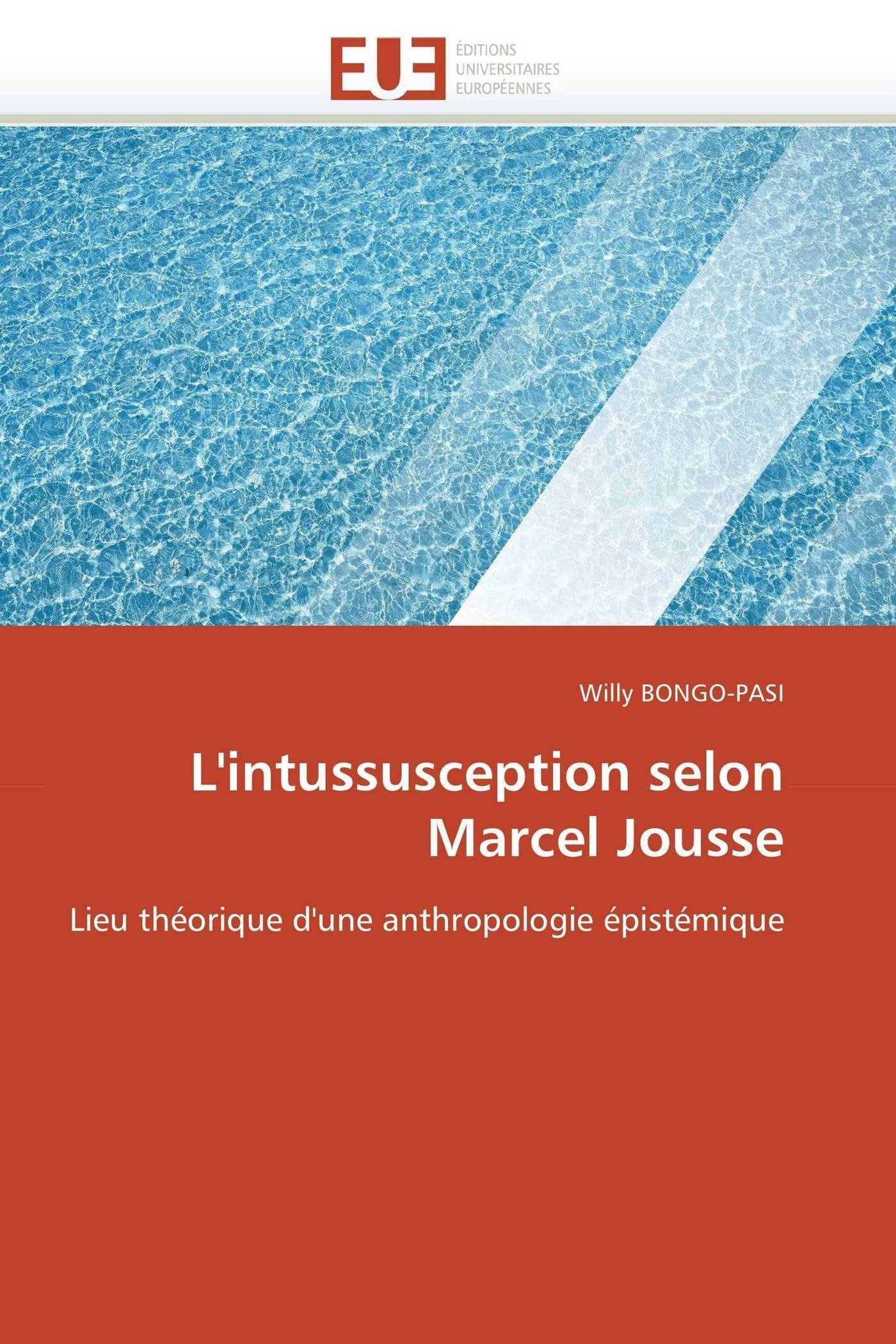 L'intussusception selon Marcel Jousse: Lieu théorique d'une anthropologie épistémique book
