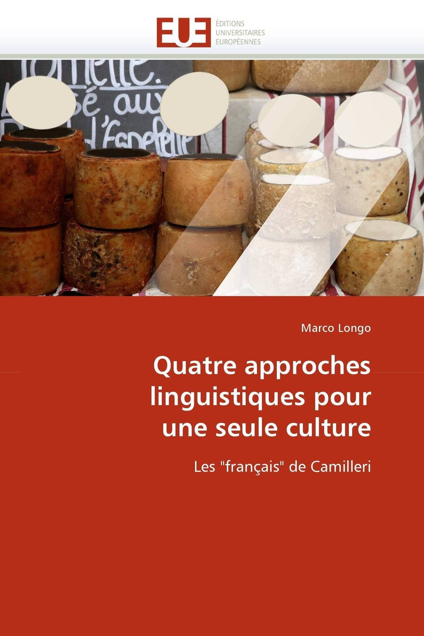 Quatre approches linguistiques pour une seule culture: Les "français" de Camilleri book