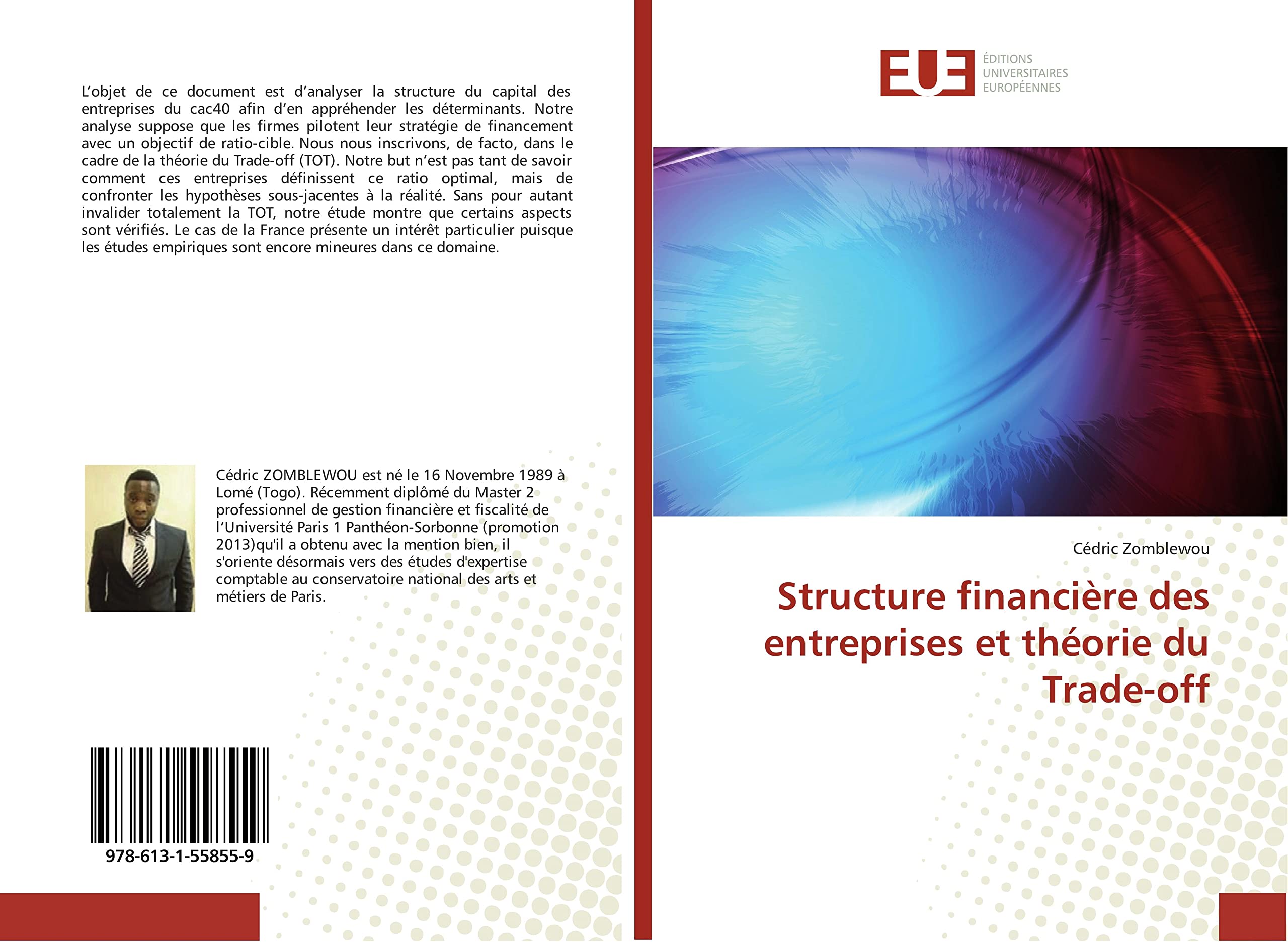 Structure financière des entreprises et théorie du Trade-off book