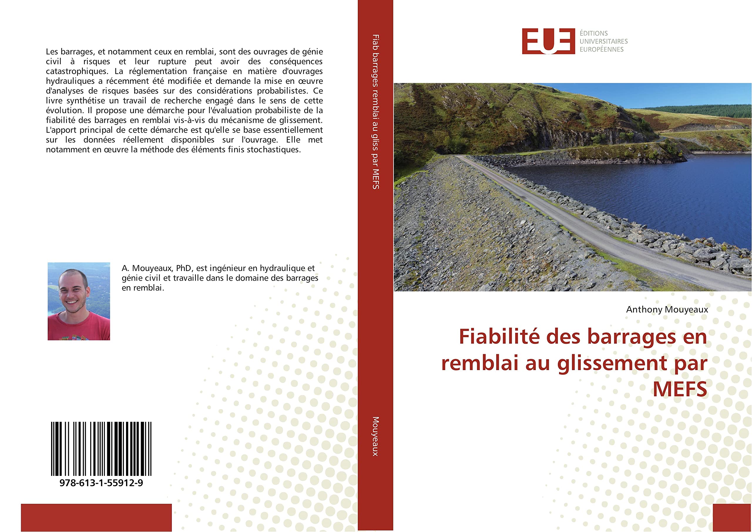 Fiabilité des barrages en remblai au glissement par MEFS book