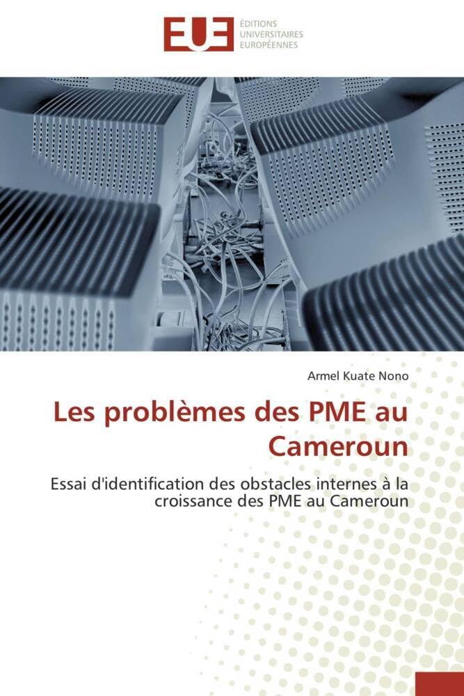 Les problèmes des PME au Cameroun: Essai d'identification des obstacles internes à la croissance des PME au Cameroun book