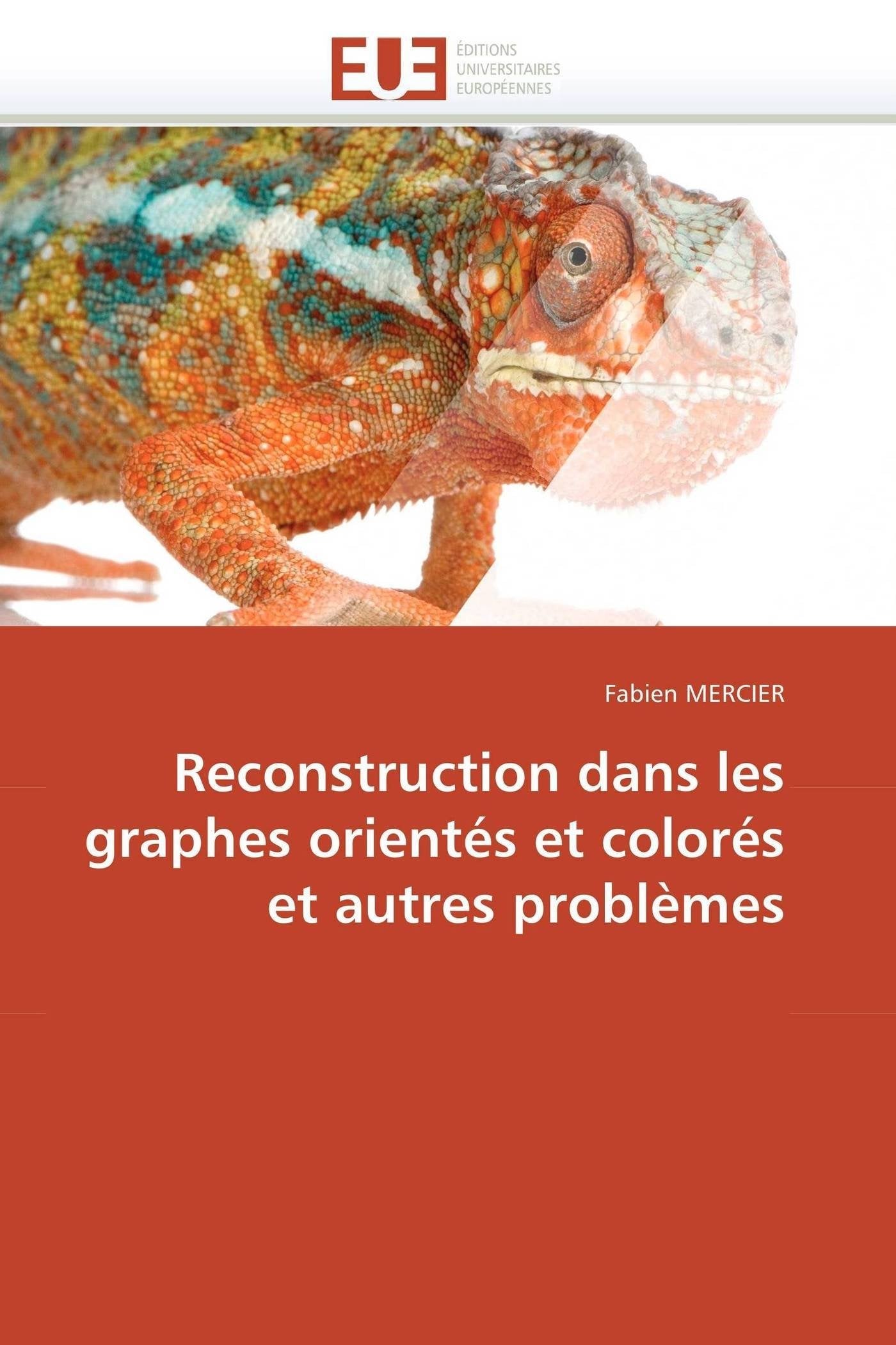 Reconstruction dans les graphes orientés et colorés et autres problèmes book