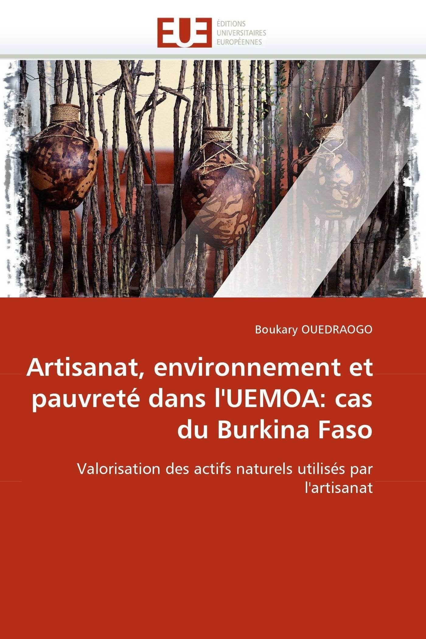 Artisanat, environnement et pauvreté dans l'UEMOA: cas du Burkina Faso: Valorisation des actifs naturels utilisés par l'artisanat book
