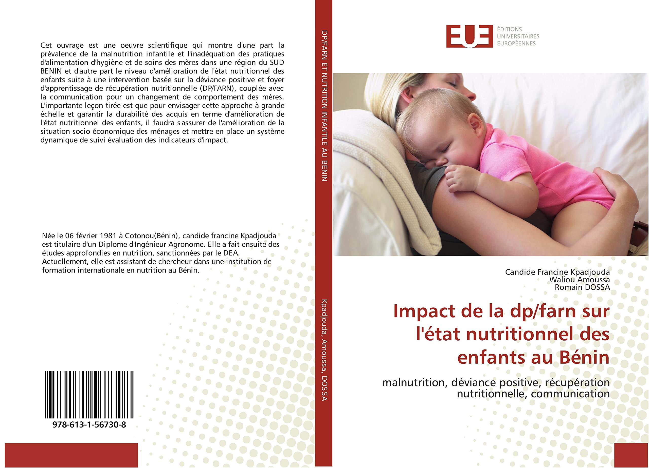 Impact de la dp/farn sur l'état nutritionnel des enfants au Bénin: malnutrition, déviance positive, récupération nutritionnelle, communication book