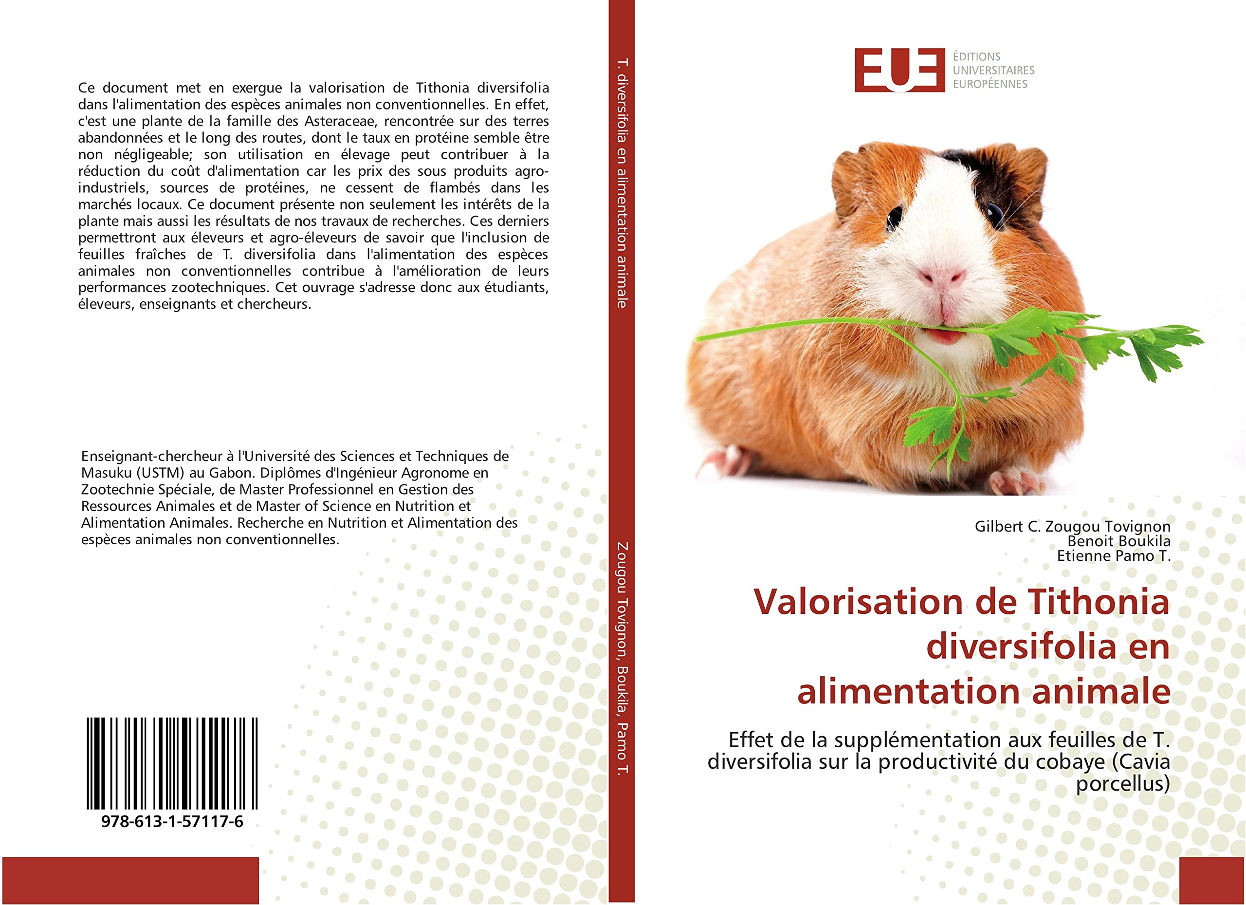 Valorisation de Tithonia diversifolia en alimentation animale: Effet de la supplémentation aux feuilles de T. diversifolia sur la productivité du cobaye (Cavia por book