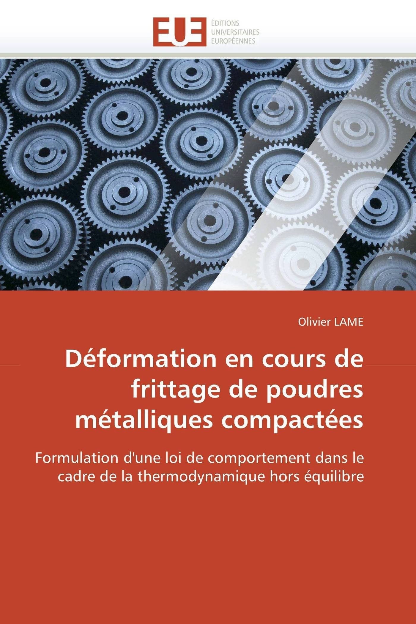 Déformation en cours de frittage de poudres métalliques compactées book