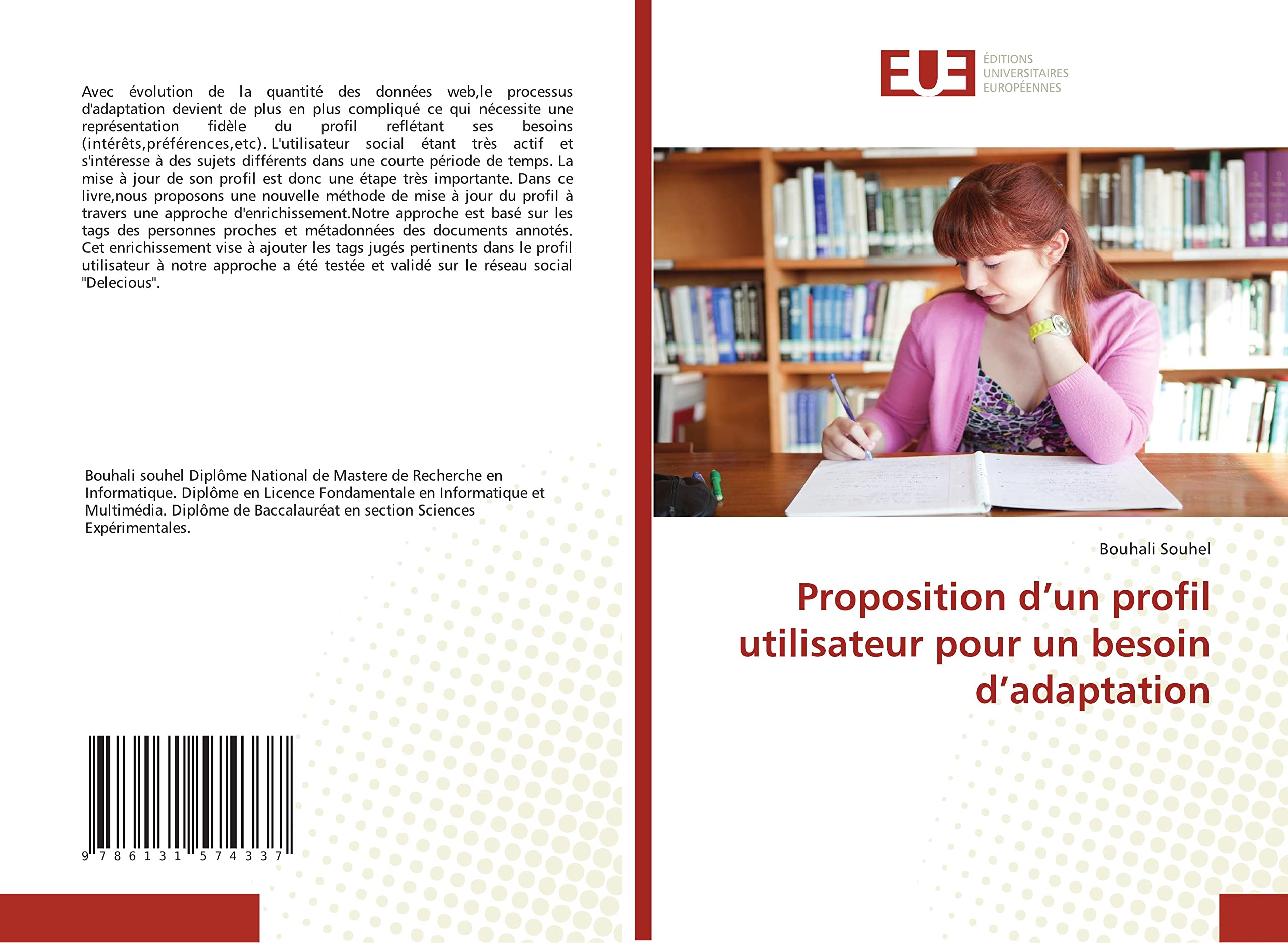 Proposition d’un profil utilisateur pour un besoin d’adaptation book