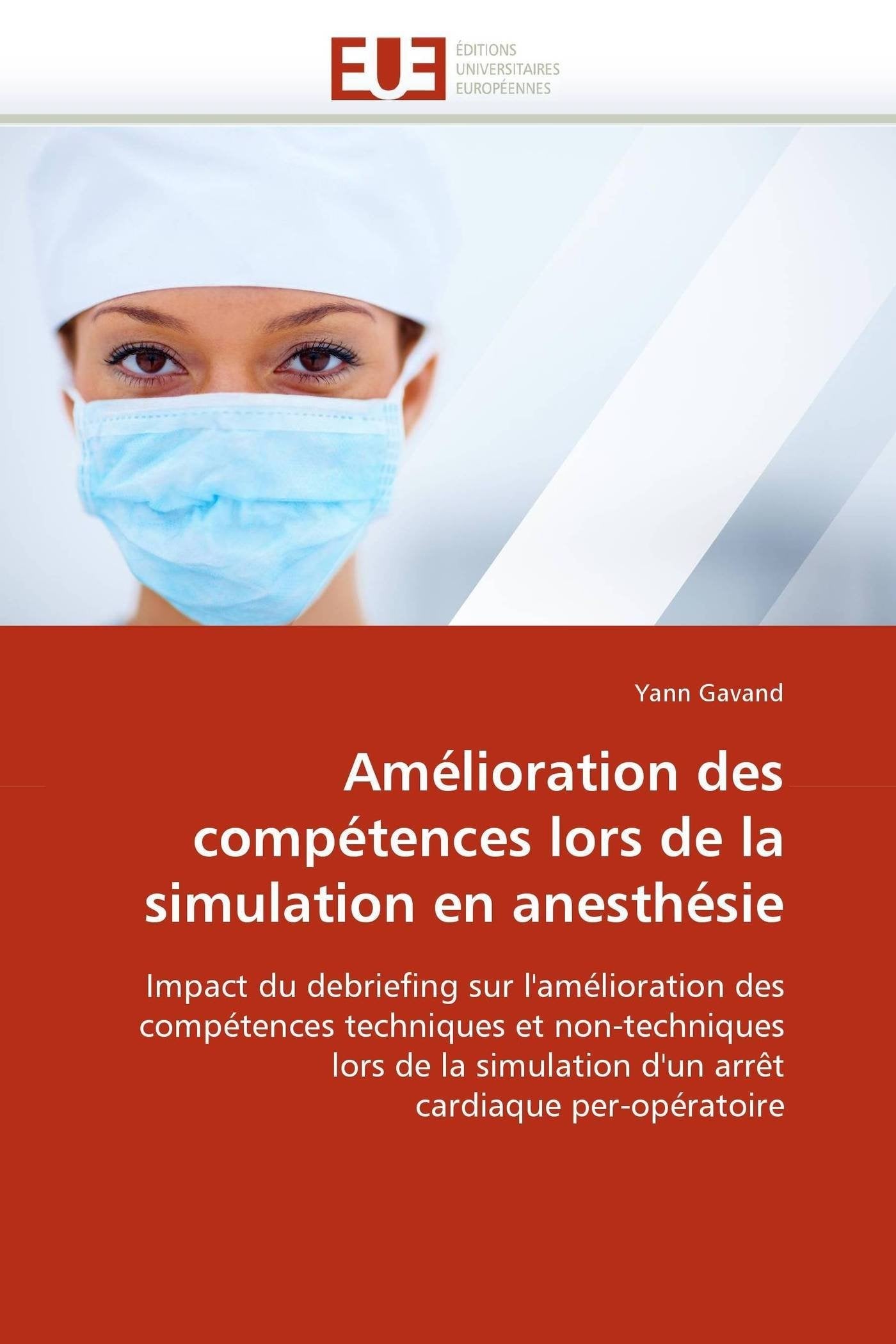 Amélioration des compétences lors de la simulation en anesthésie book