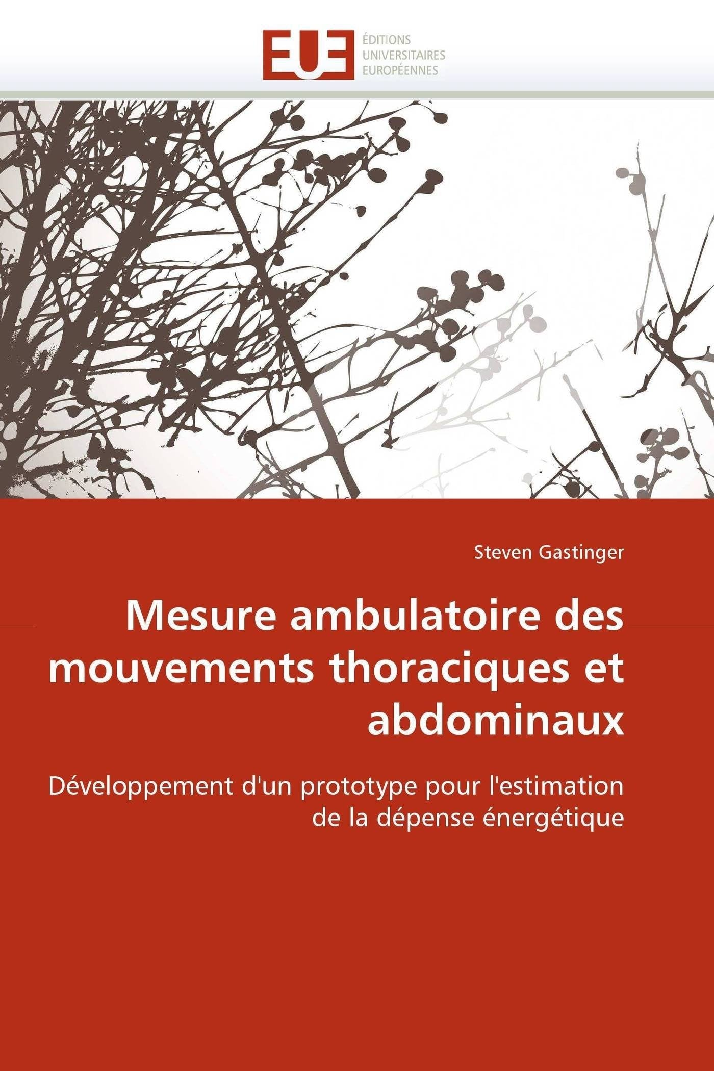 Mesure ambulatoire des mouvements thoraciques et abdominaux: Développement d'un prototype pour l'estimation de la dépense énergétique book