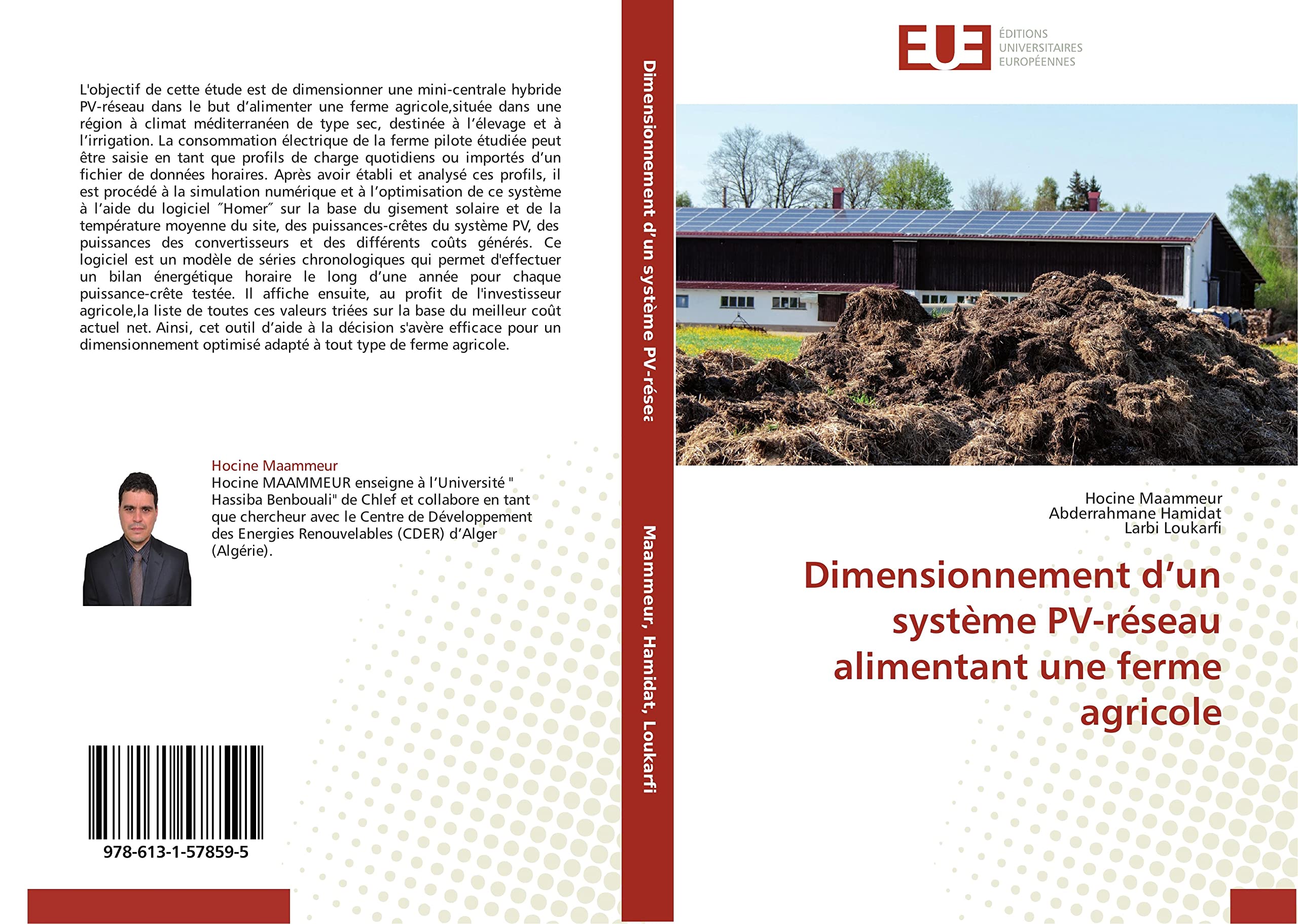 Dimensionnement d’un système PV-réseau alimentant une ferme agricole book