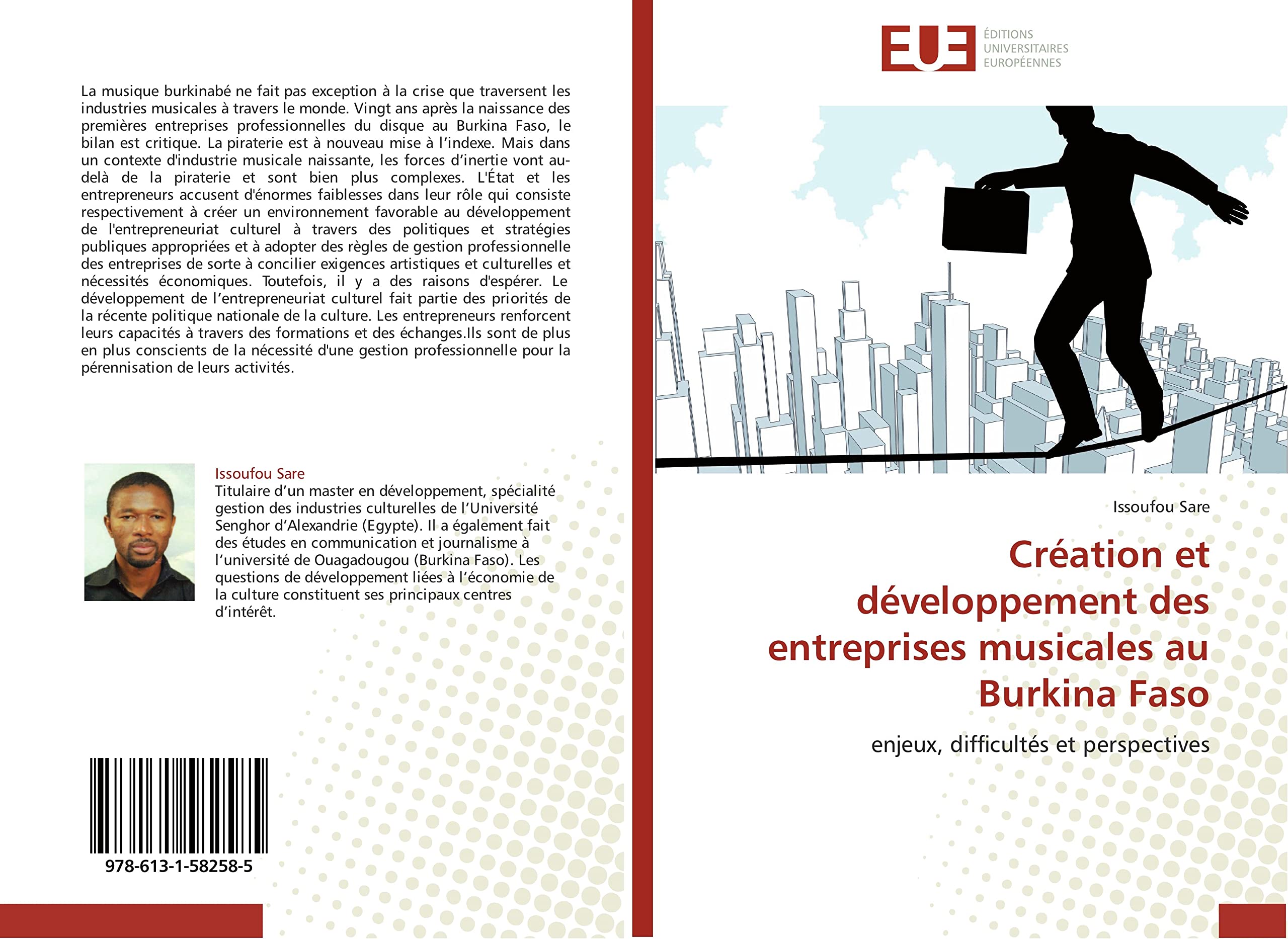 Création et développement des entreprises musicales au Burkina Faso: enjeux, difficultés et perspectives book