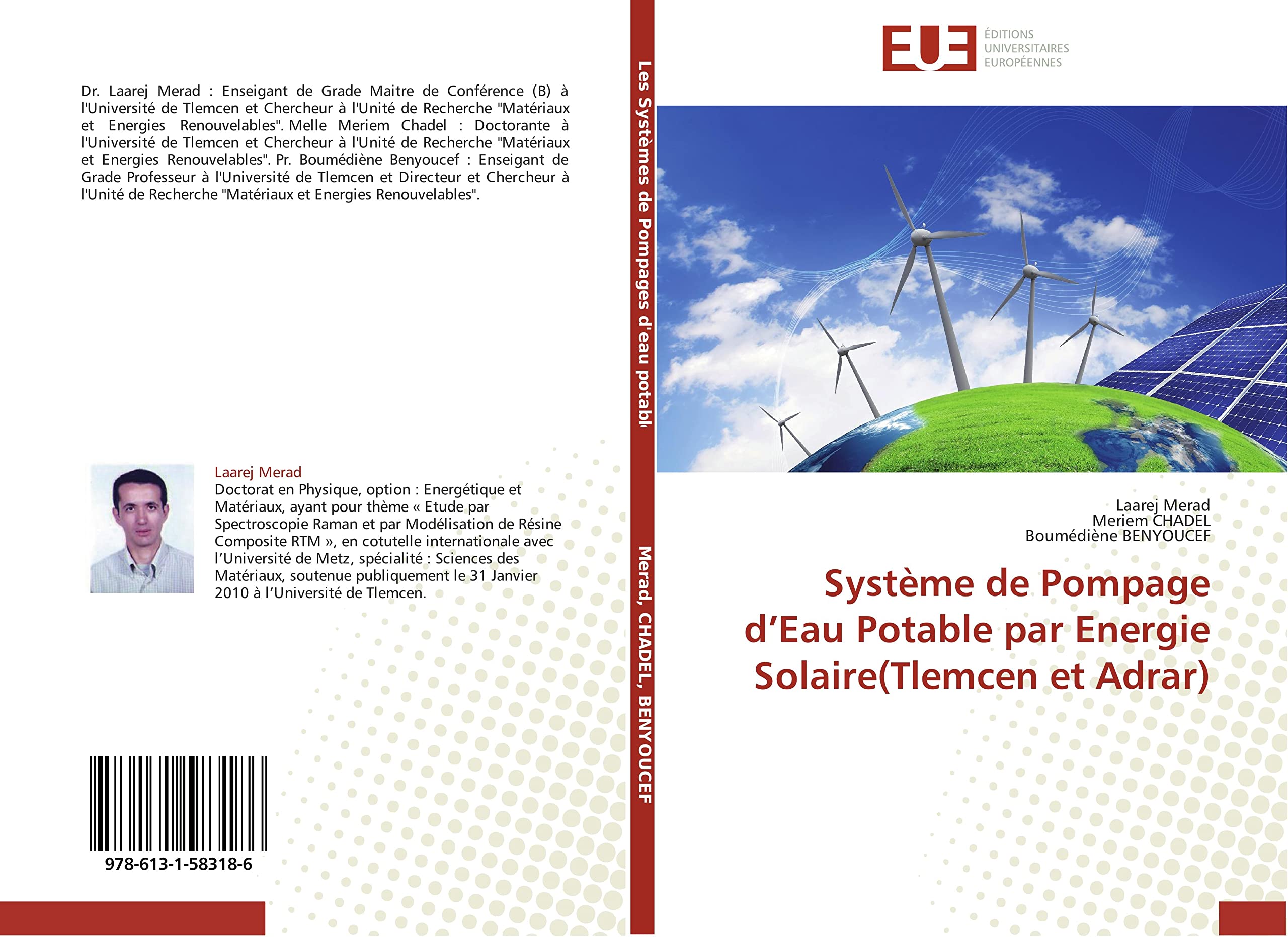 Système de Pompage d'Eau Potable par Energie Solaire(Tlemcen et Adrar) book