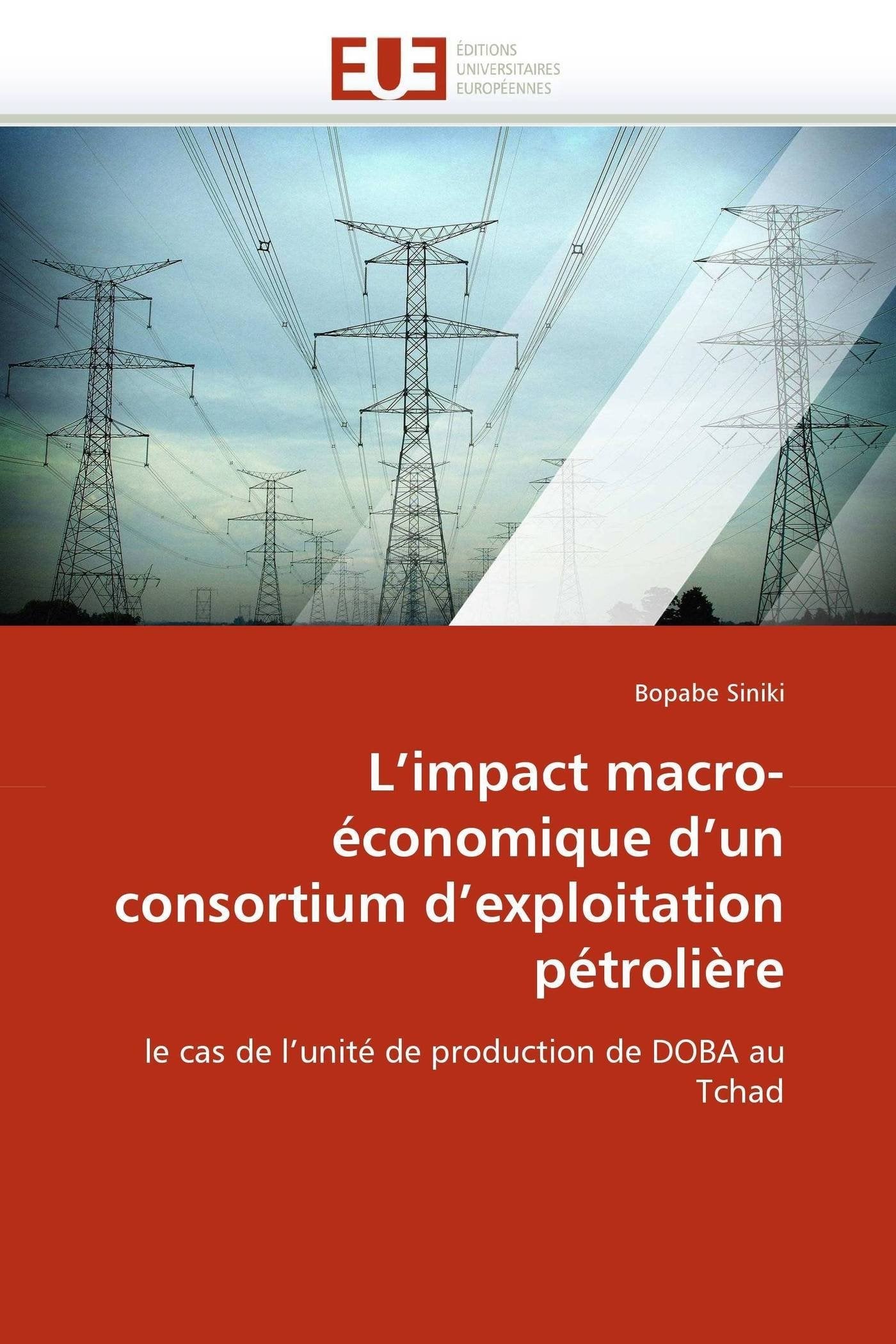 L'impact macro-économique d'un consortium d'exploitation pétrolière: le cas de l'unité de production de DOBA au Tchad book