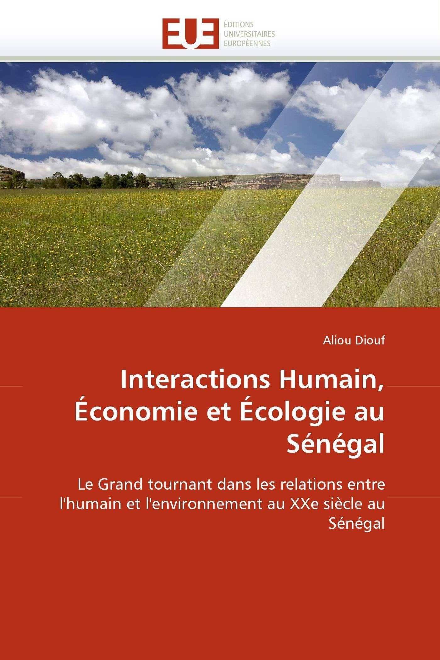 Interactions Humain, Économie et Écologie au Sénégal: Le Grand tournant dans les relations entre l'humain et l'environnement au XXe siècle au Sénégal book